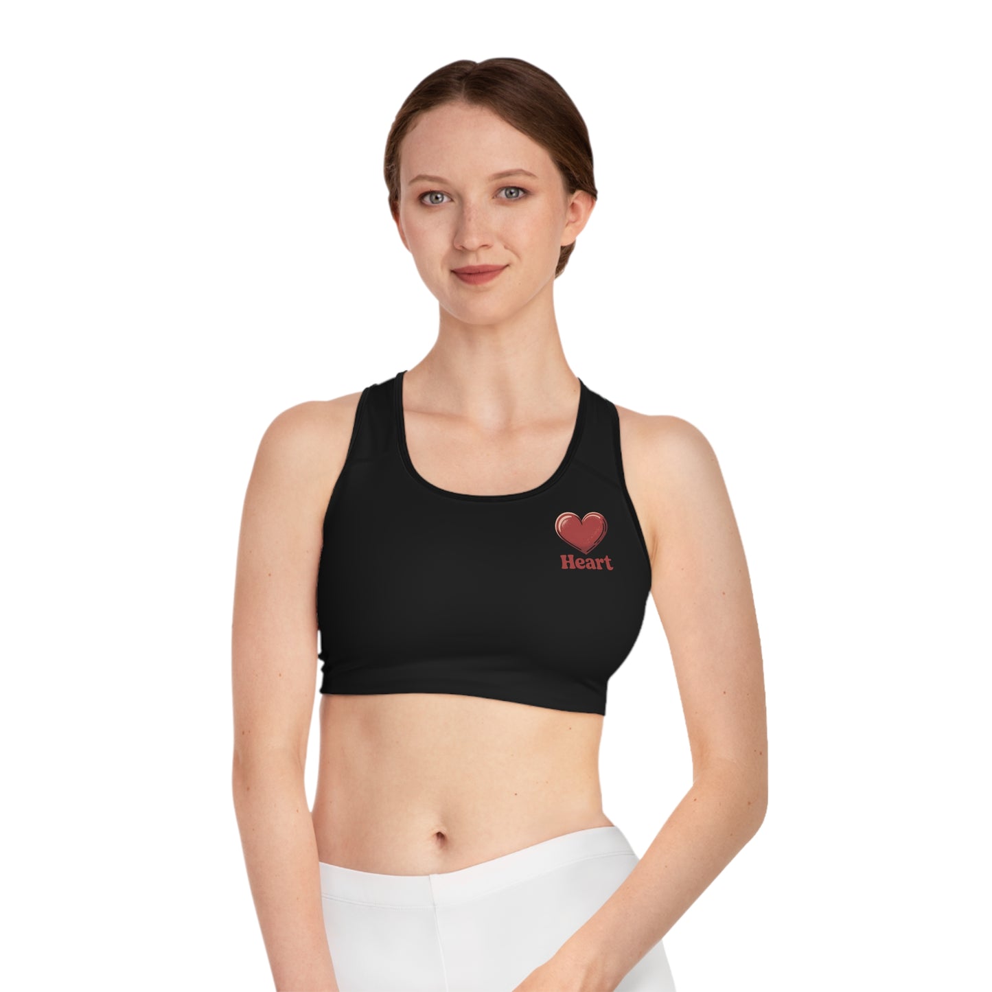 Lucky Charm Sports Bra, Fitness Wear, Gym Top, Workout Apparel, Active Bra, St. Patrick's Day Gift