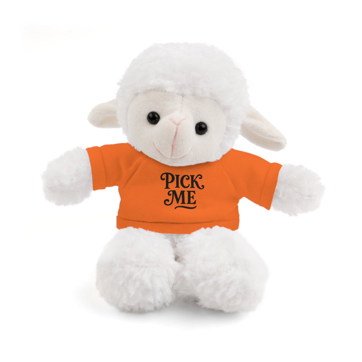 Pick Me Plush Bear with Tee — Cute Stuffed Animal Gift