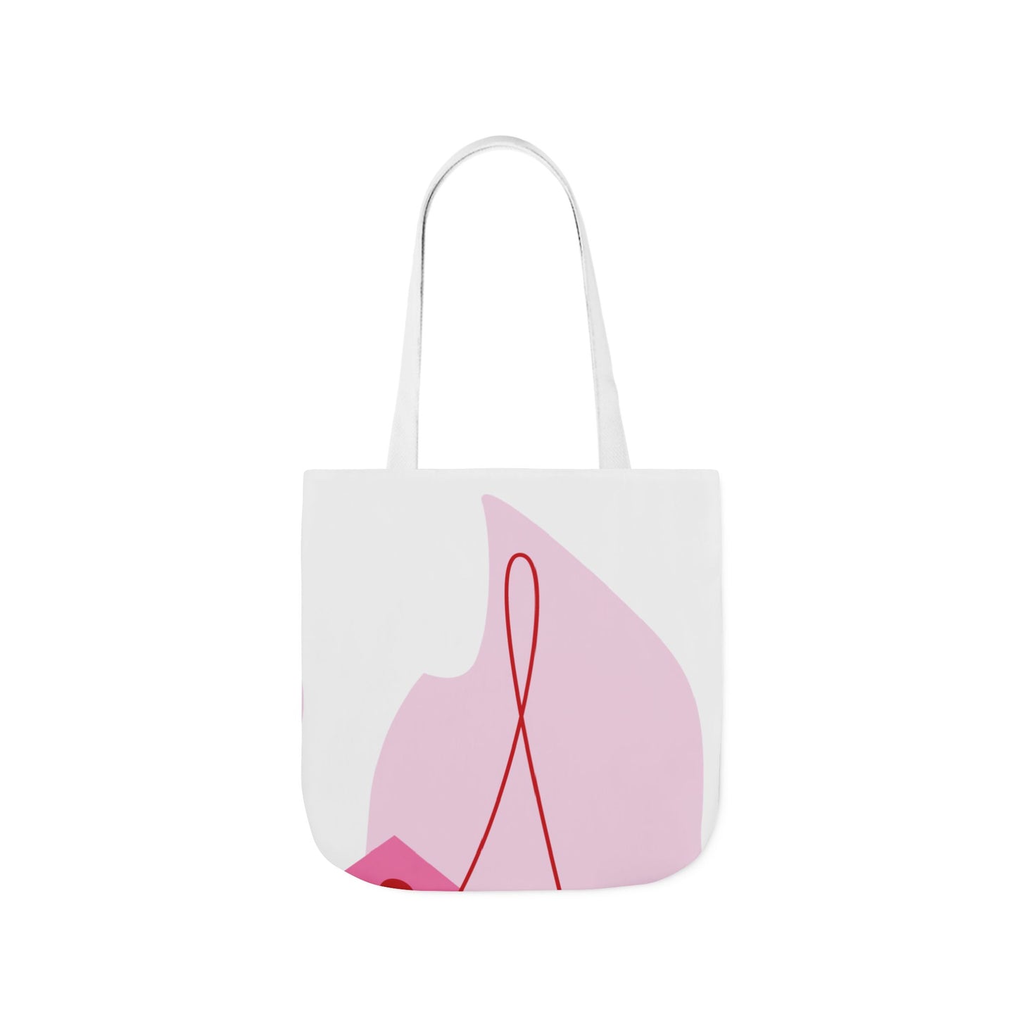 Chic Pink Canvas Tote Bag, Stylish Shopper, Eco-Friendly Gift, Beach Bag, Cute Grocery Bag, Artisan Handbag, Fashion Accessory