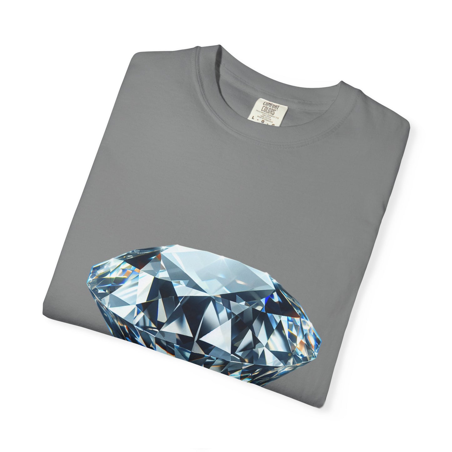 Sparkling Diamond Unisex T-Shirt, Trendy Graphic Tee for Casual Wear, Gift for Birthdays, Parties, Holidays, Fashionable Everyday Style