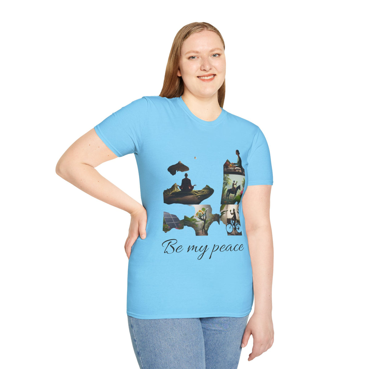Be My Peace T-Shirt — Calming Nature & Mindfulness Graphic Tee