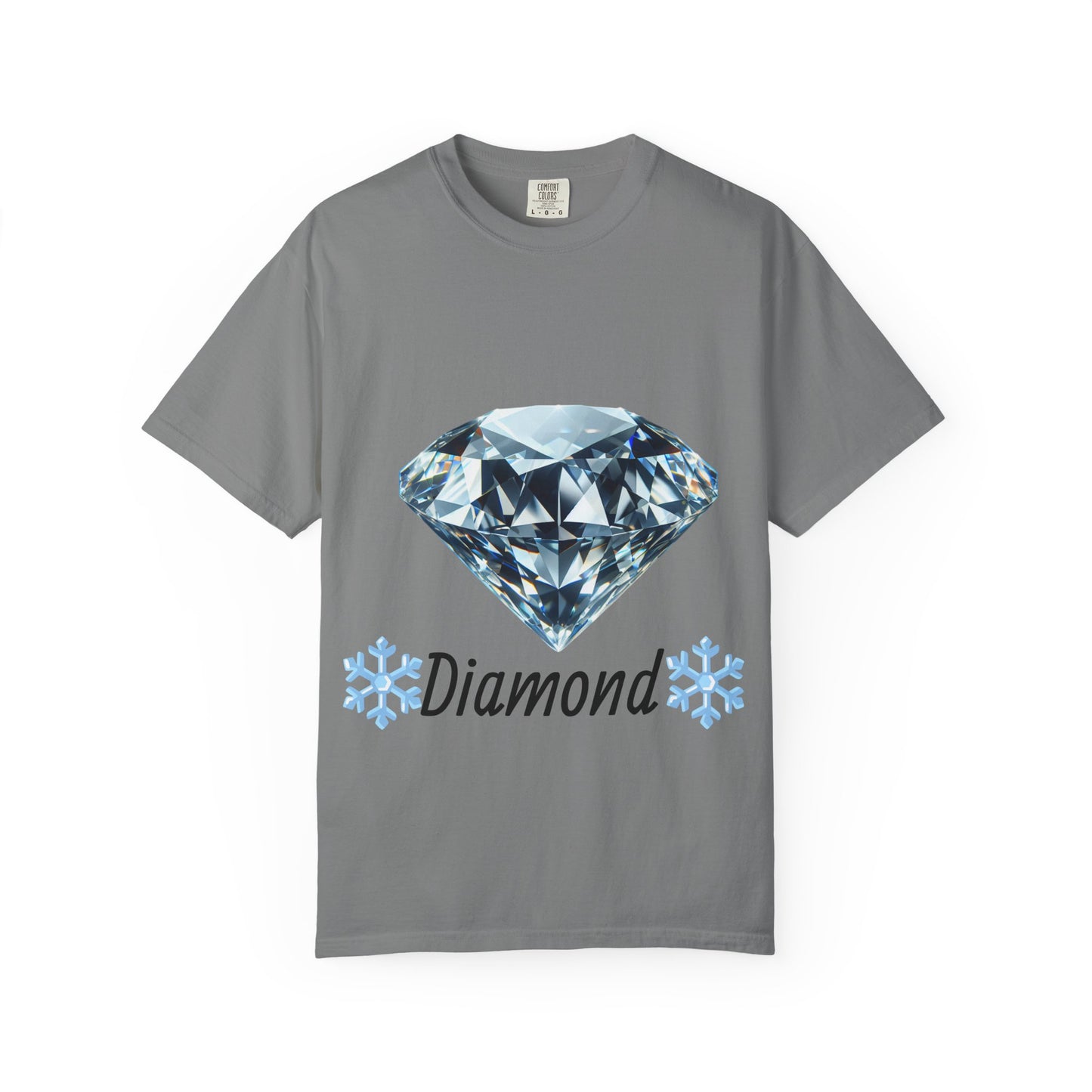 Sparkling Diamond Unisex T-Shirt, Trendy Graphic Tee for Casual Wear, Gift for Birthdays, Parties, Holidays, Fashionable Everyday Style