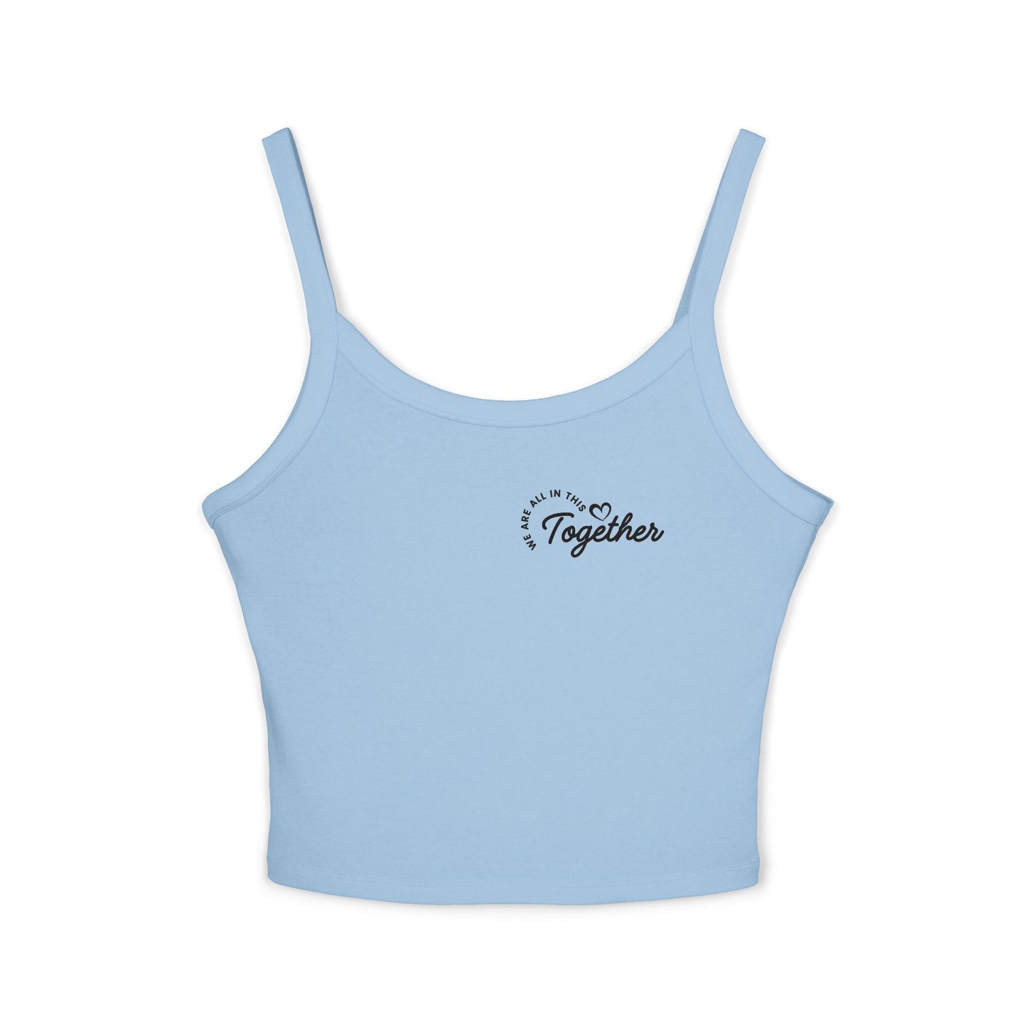 Together Heart Crop Tank Top