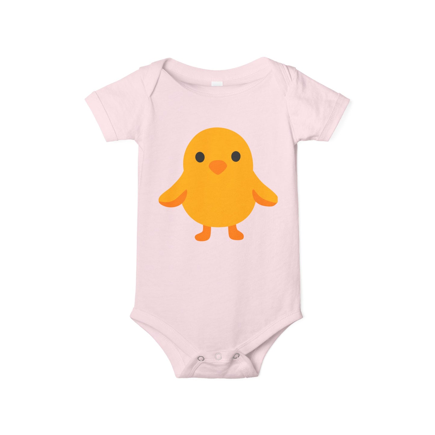 Adorable Baby Bodysuit with Cute Chick Design, Infant Onesie