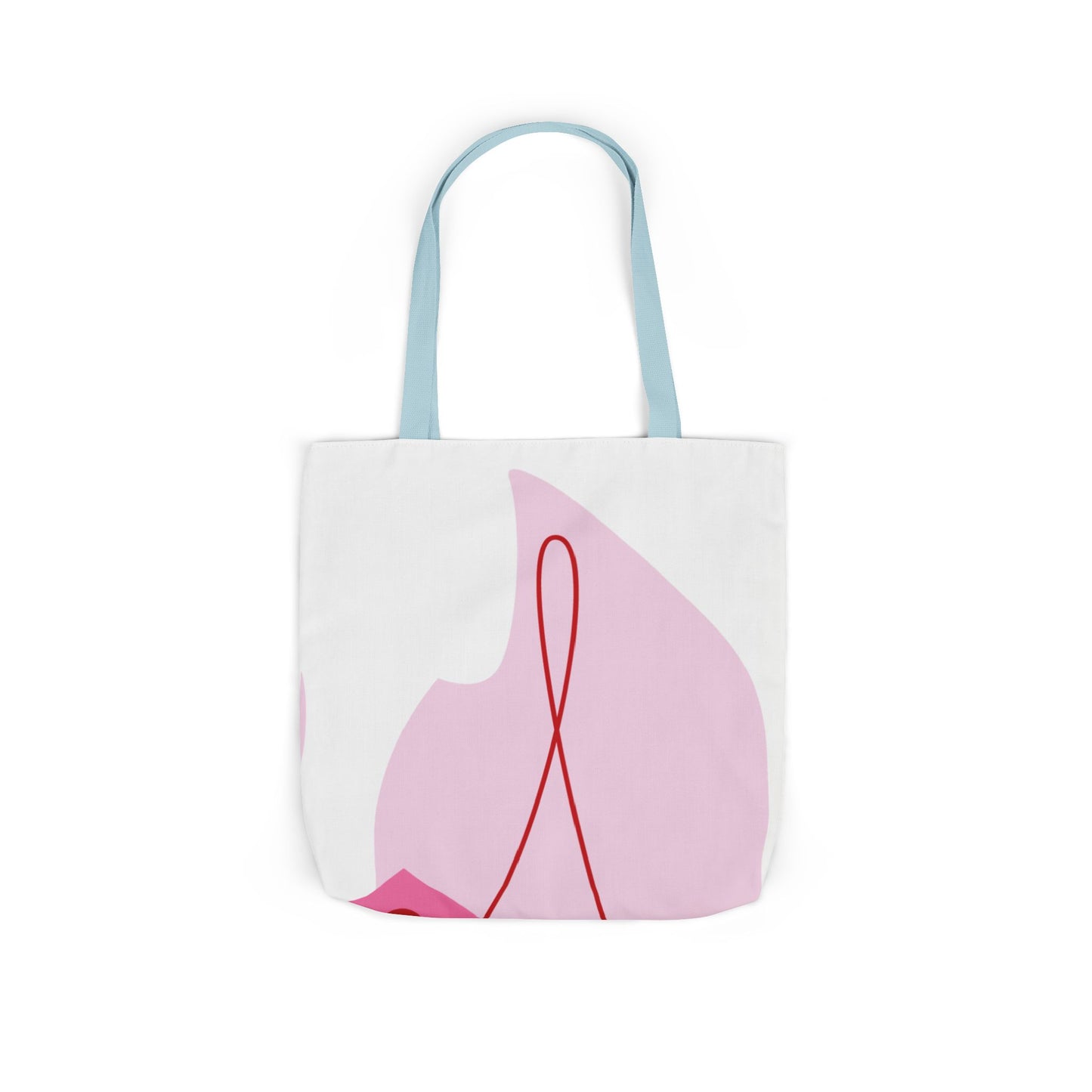 Chic Pink Canvas Tote Bag, Stylish Shopper, Eco-Friendly Gift, Beach Bag, Cute Grocery Bag, Artisan Handbag, Fashion Accessory