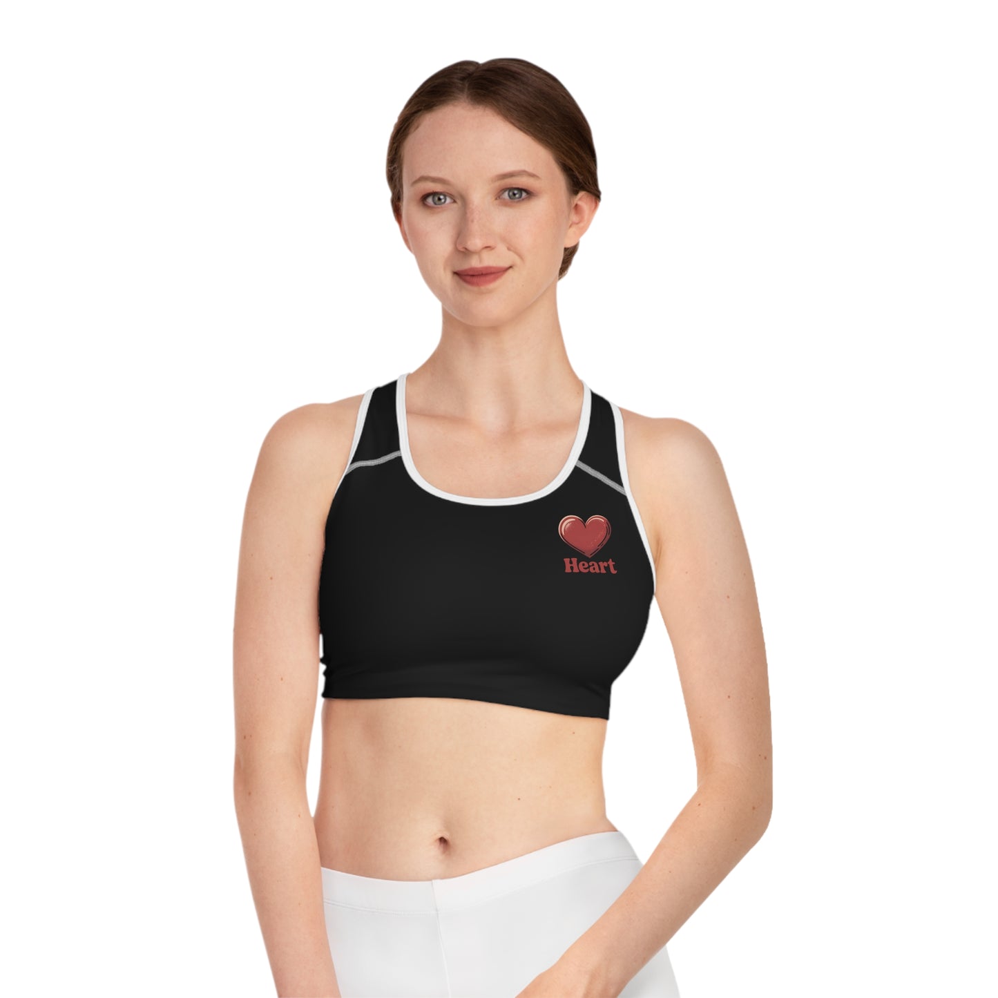 Lucky Charm Sports Bra, Fitness Wear, Gym Top, Workout Apparel, Active Bra, St. Patrick's Day Gift