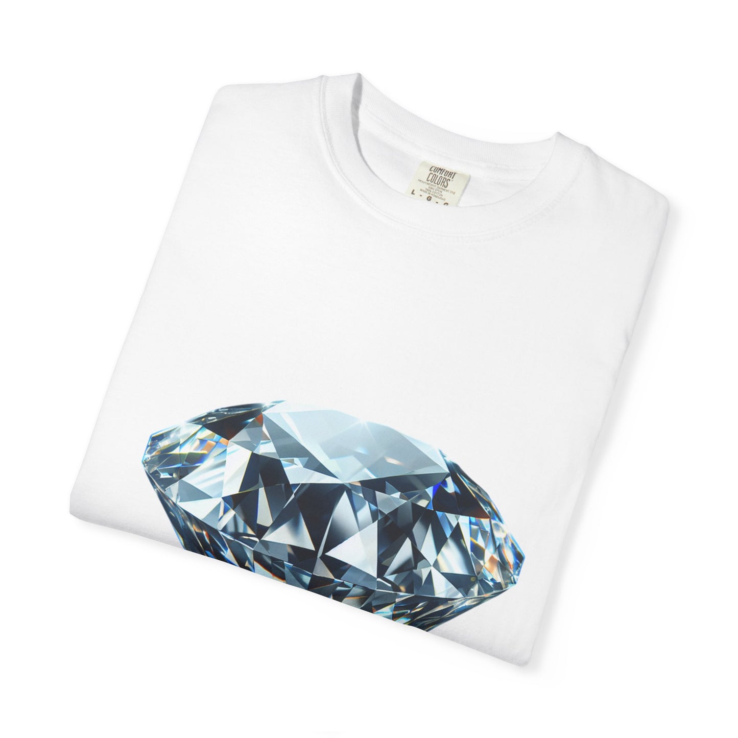 Sparkling Diamond Unisex T-Shirt, Trendy Graphic Tee for Casual Wear, Gift for Birthdays, Parties, Holidays, Fashionable Everyday Style