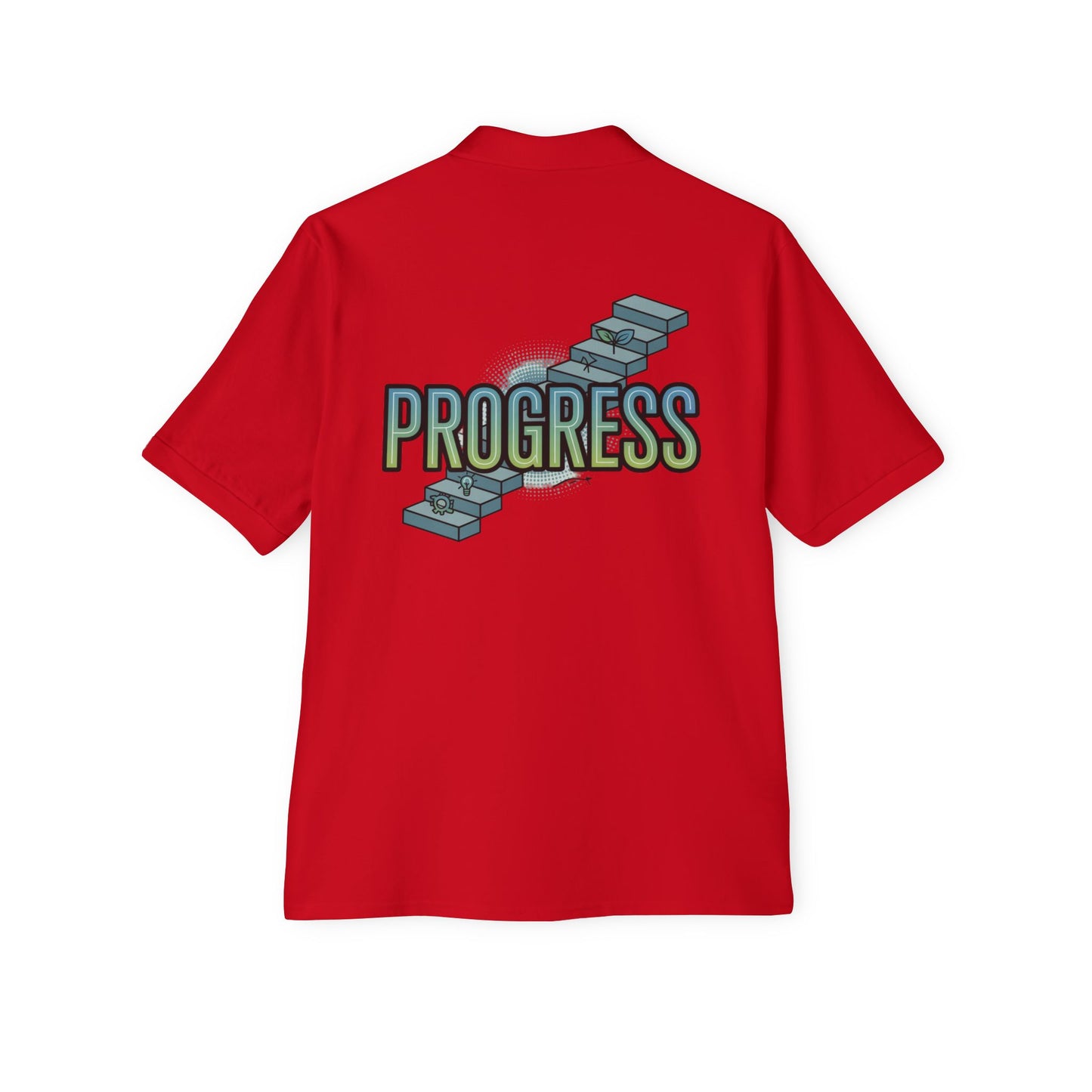 Men's Piqué Polo Shirt - Progress Theme Casual Wear