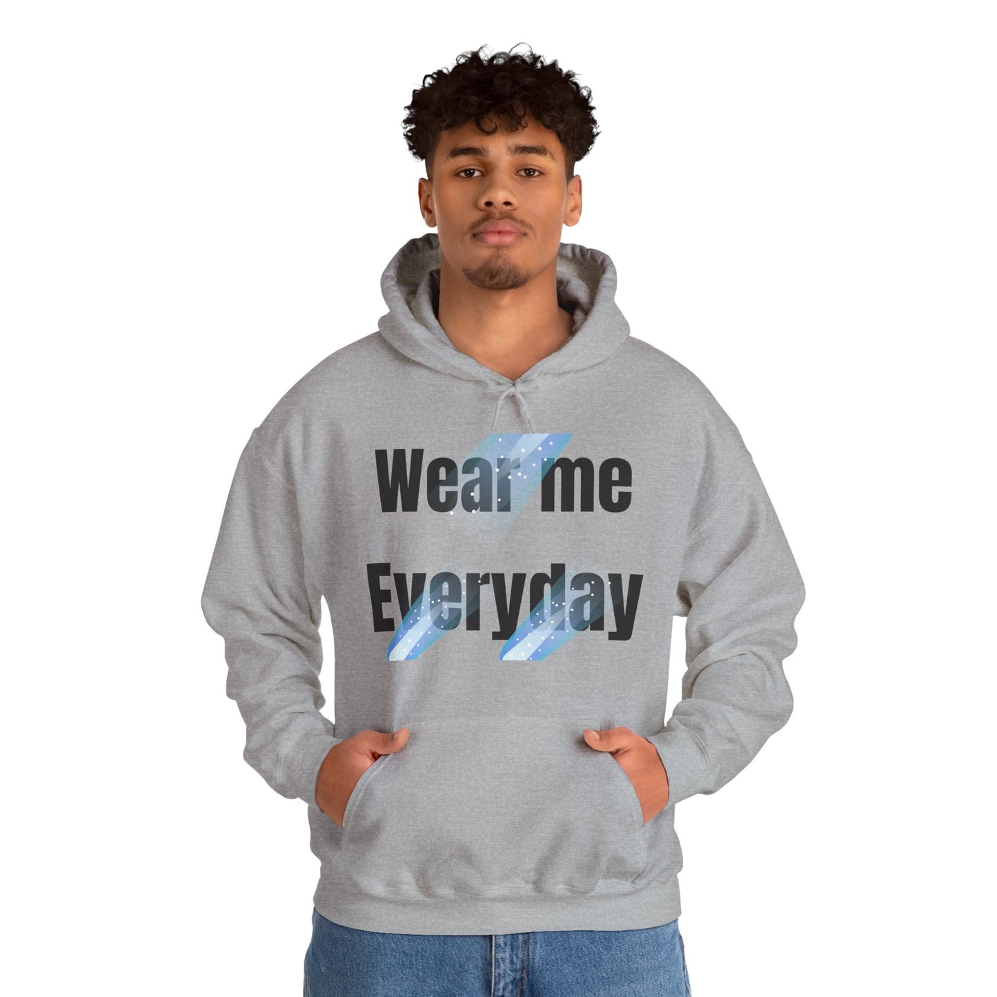 Everyday Wear Unisex Hooded Sweatshirt, Cozy Pullover