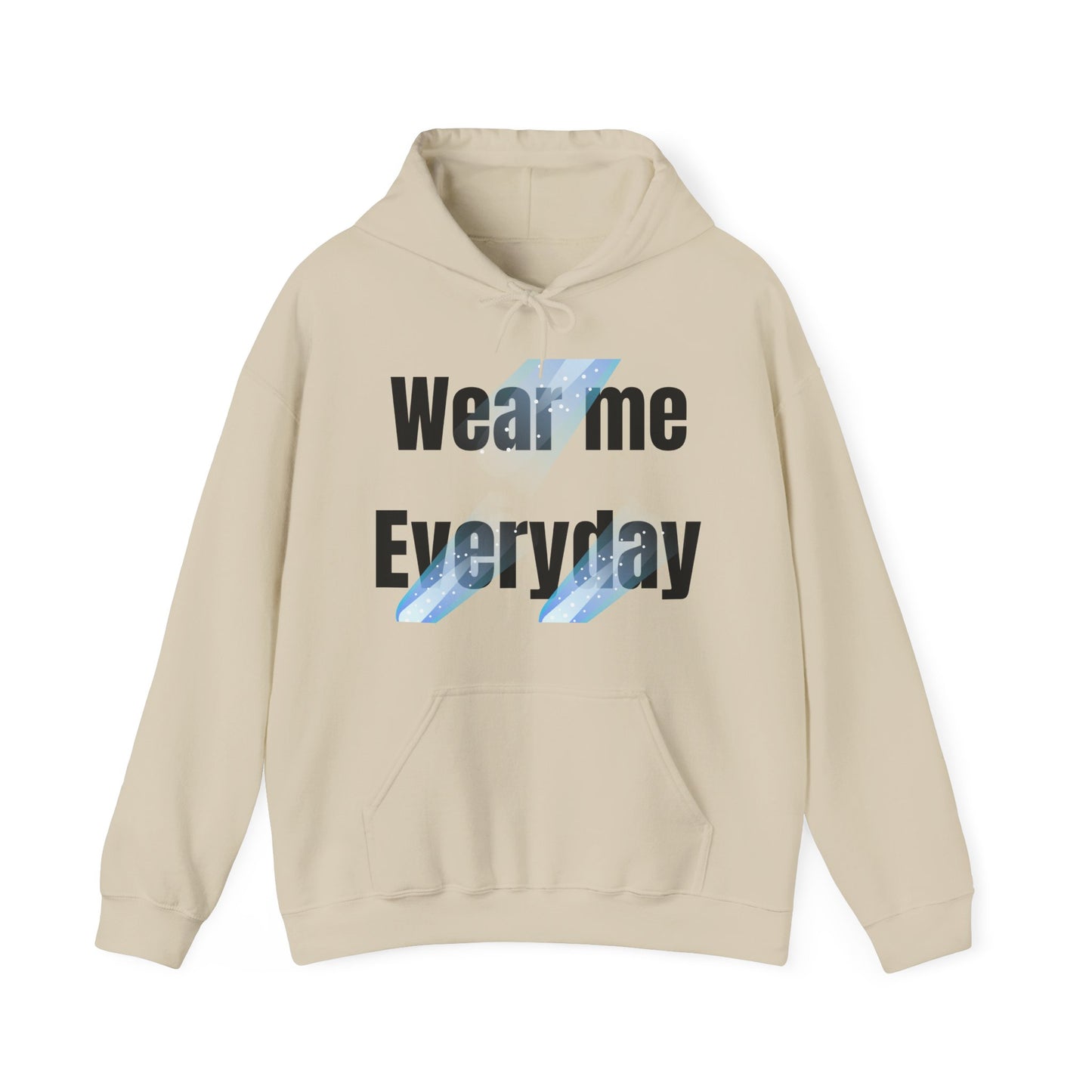 Everyday Wear Unisex Hooded Sweatshirt, Cozy Pullover