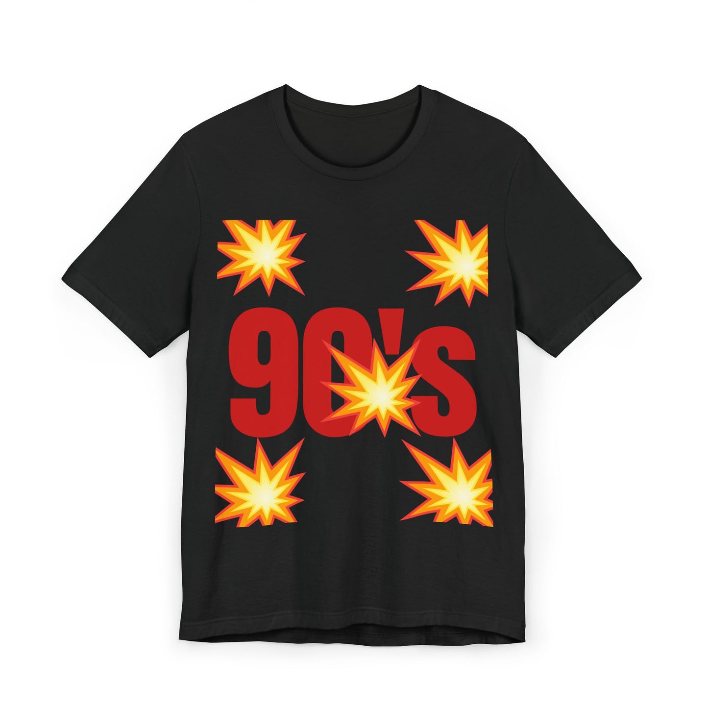 Retro 90's Jersey T-Shirt, Nostalgic Graphic Tee, Unisex Casual Wear, 90's Party Shirt, Gift for Retro Lovers, Vintage Style Clothing