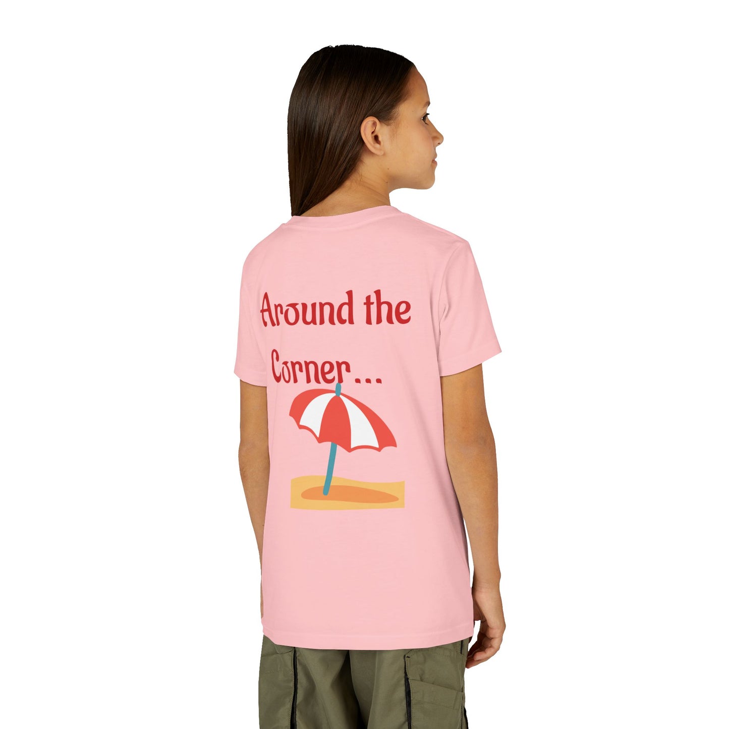 Youth Summer Vibe Tee, Kids Beach Tee