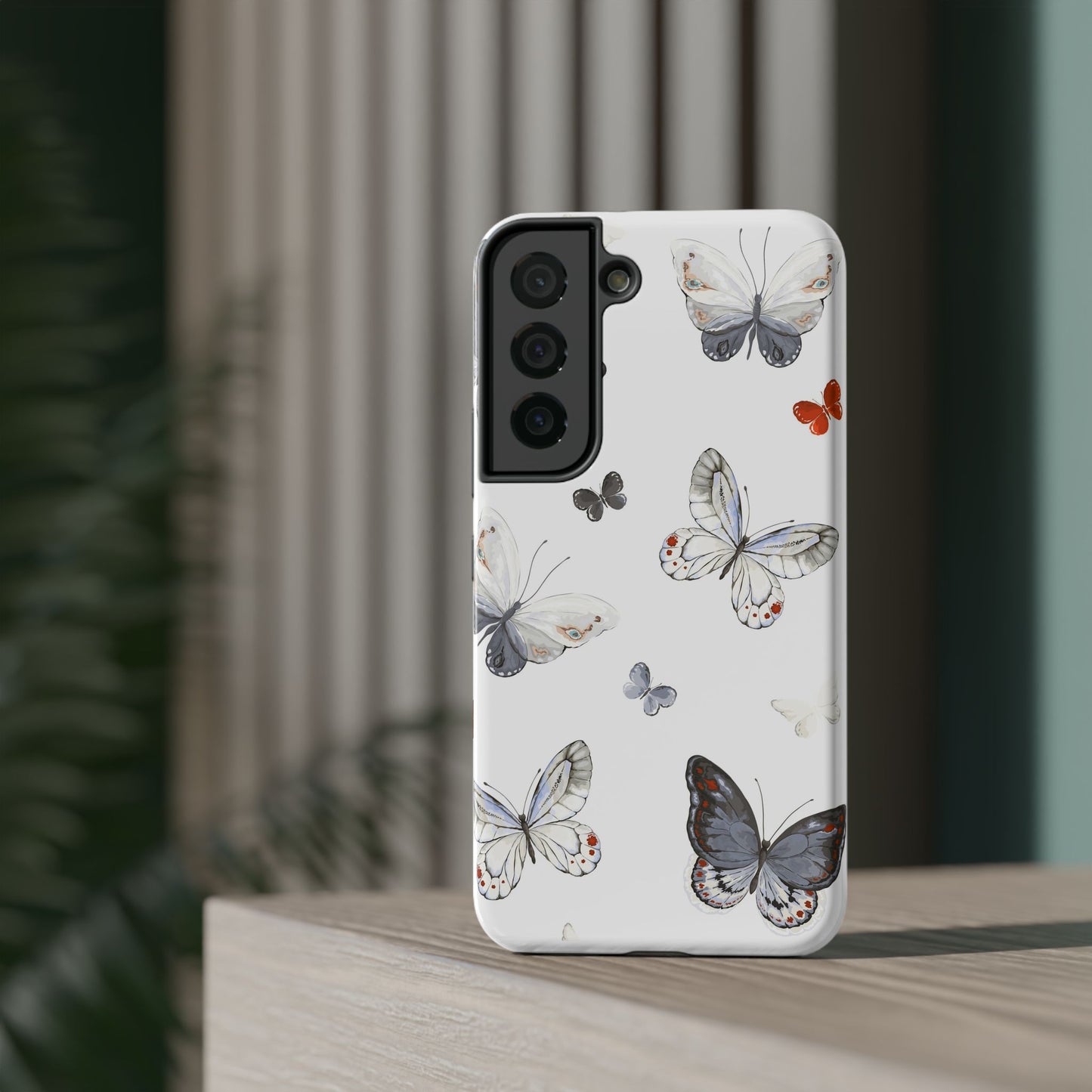Butterfly Impact-Resistant Phone Case, Elegant Phone Cover, Gifts for Her, Nature Lovers, Eco-friendly Design, Cute Butterfly Case