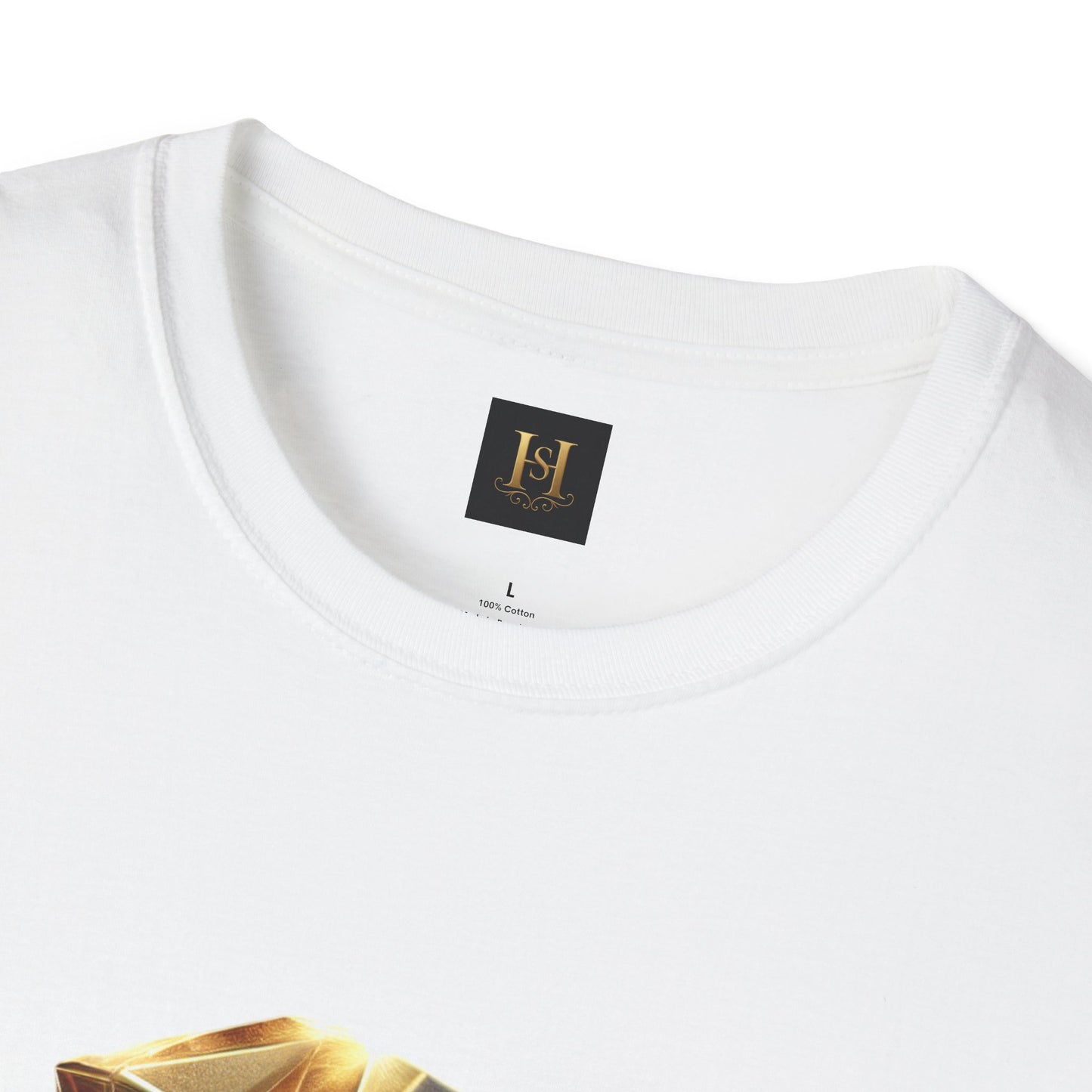 Diamond Runner Unisex Softstyle T-Shirt | Trendy Graphic Tee | Gift for Athletes, Birthday, Fitness Enthusiasts, Casual Wear, Art Lovers