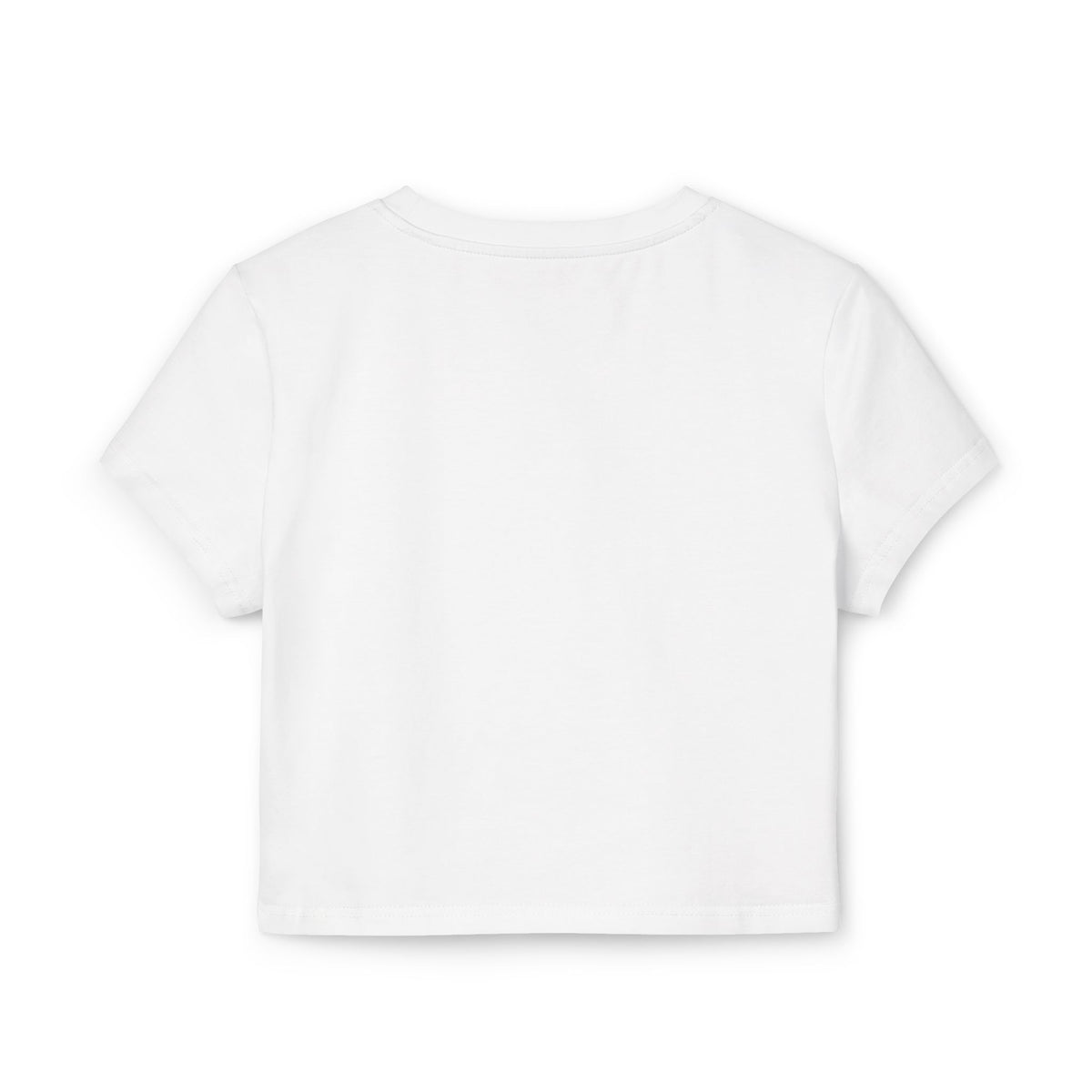 Pretty Girls Outside Crop Tee — Women's Graphic Baby T-Shirt
