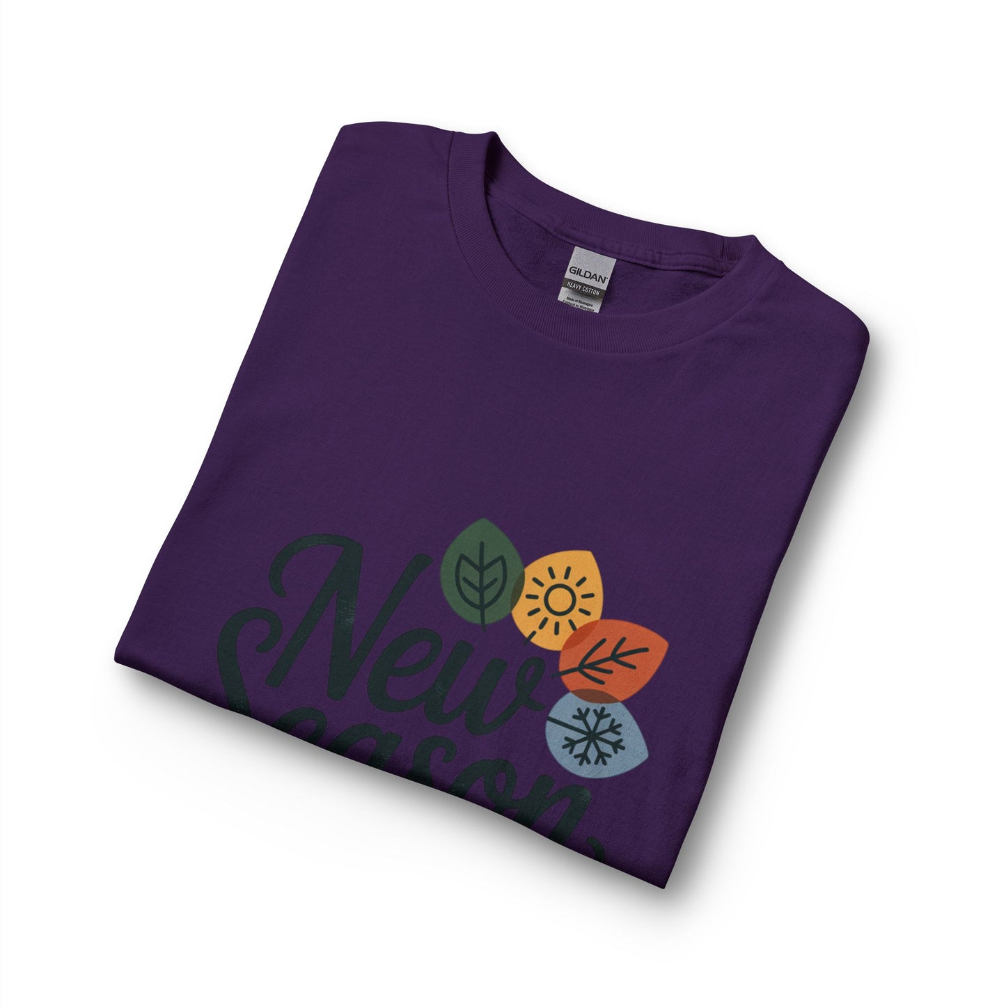 New Season Long Sleeve Tee — “A Season to Begin With” Floral Fall Shirt