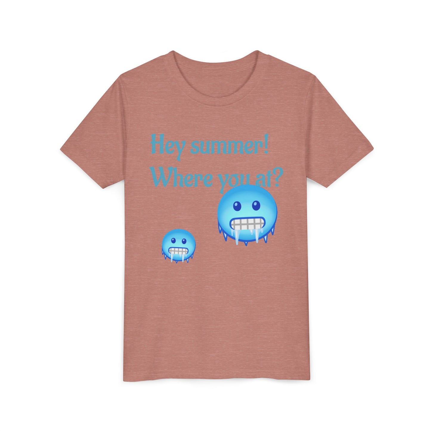 Youth Summer Vibe Tee, Kids Beach Tee