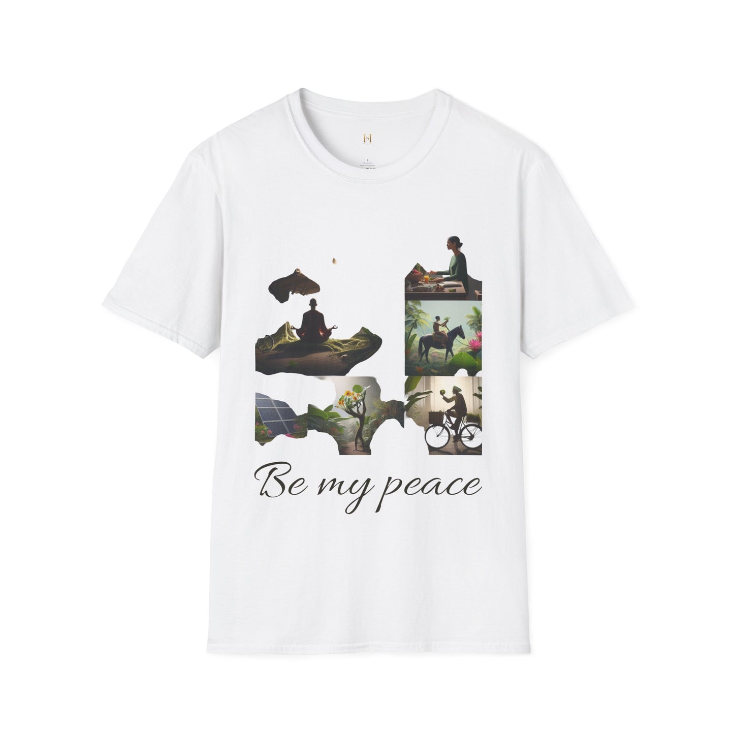 Peaceful Vibes Unisex T-Shirt - Relaxing Wear for Mindfulness