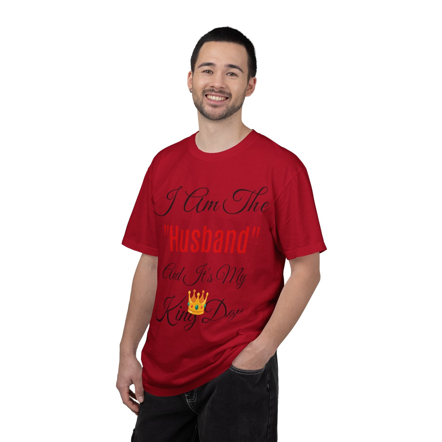 King Day Husband T-shirt | Unisex Garment-Dyed Tee