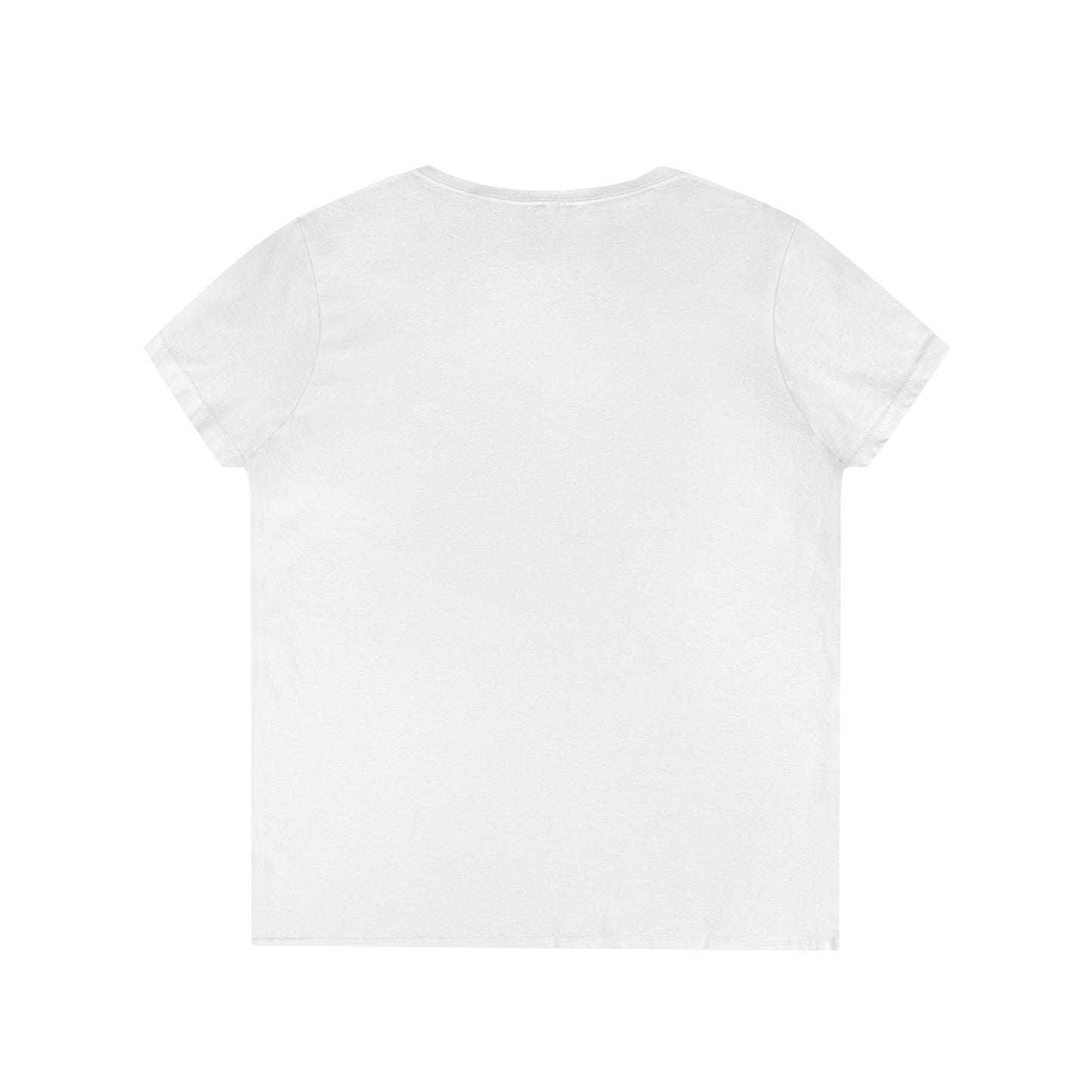 Motivational Ladies' V-Neck T-Shirt - Keep it Moving, Fitspiration Tee, Workout Shirt, Casual Wear, Gift for Fitness Enthusiasts