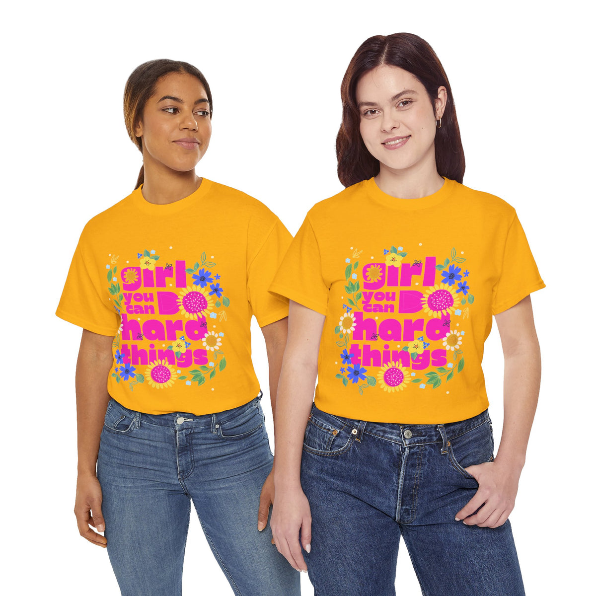 Girl You Can Do Hard Things Tee