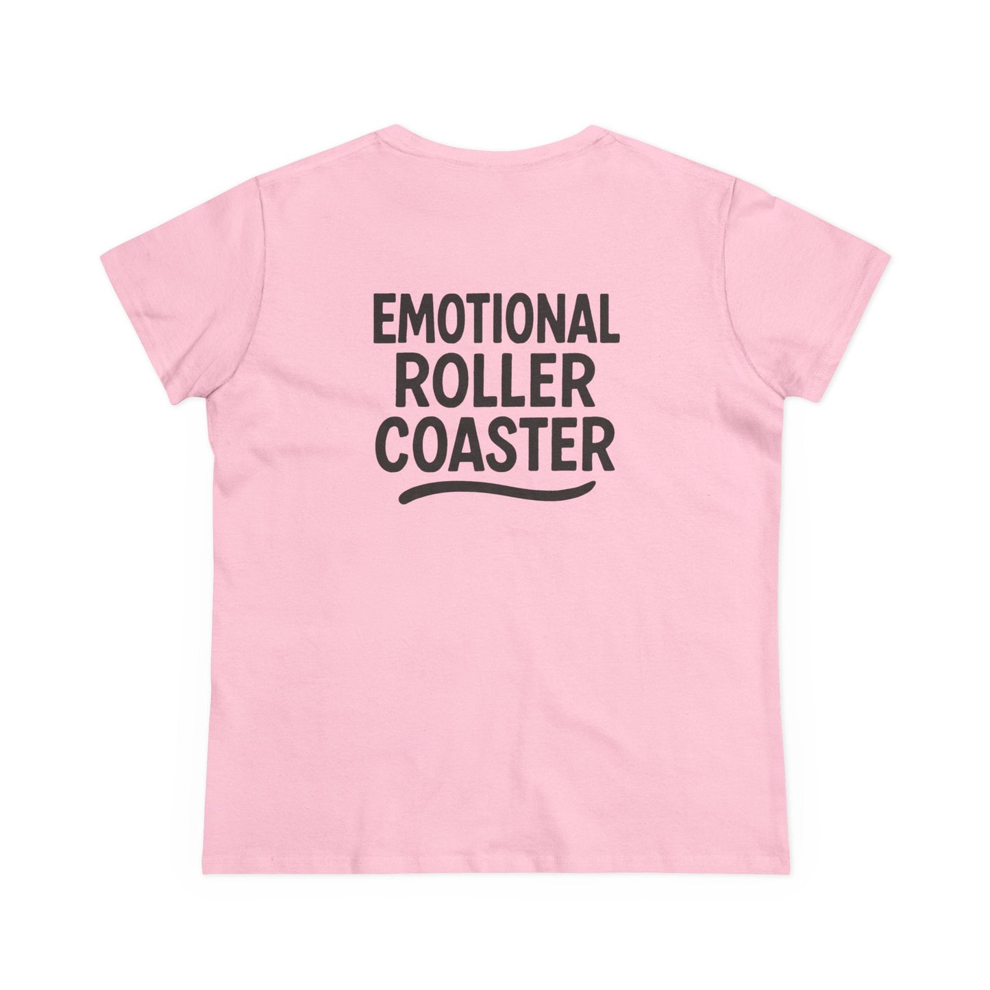 Mood Swings / Emotional Roller Coaster Women's Tee — Funny Mental Health Graphic T-Shirt