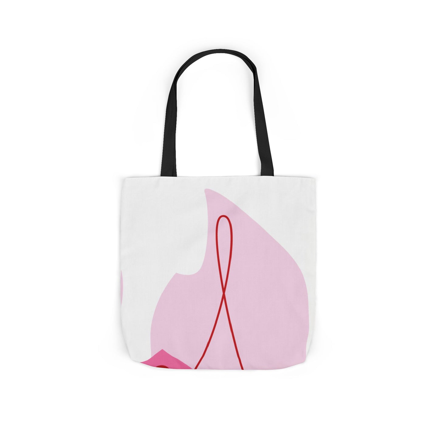 Chic Pink Canvas Tote Bag, Stylish Shopper, Eco-Friendly Gift, Beach Bag, Cute Grocery Bag, Artisan Handbag, Fashion Accessory