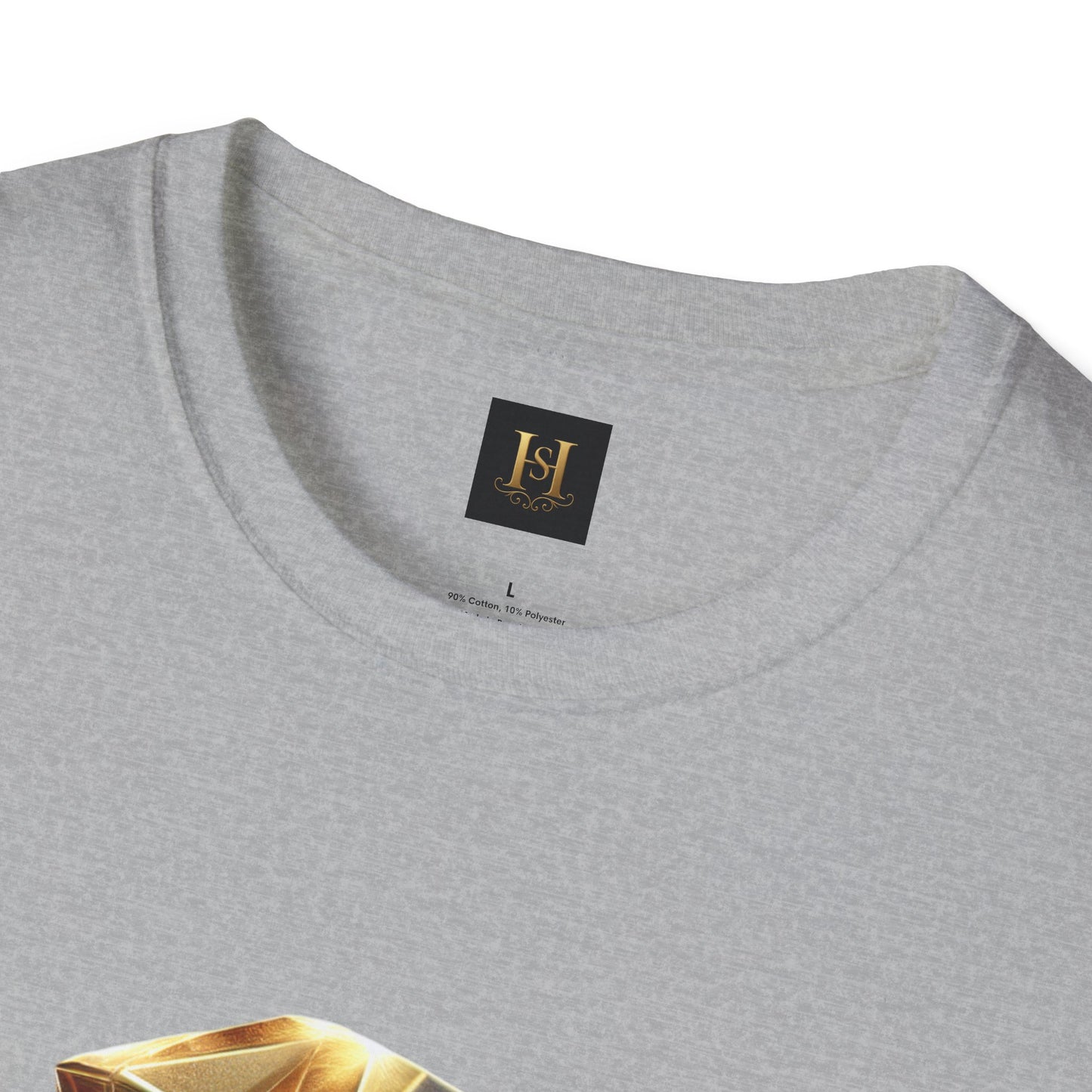 Diamond Runner Unisex Softstyle T-Shirt | Trendy Graphic Tee | Gift for Athletes, Birthday, Fitness Enthusiasts, Casual Wear, Art Lovers