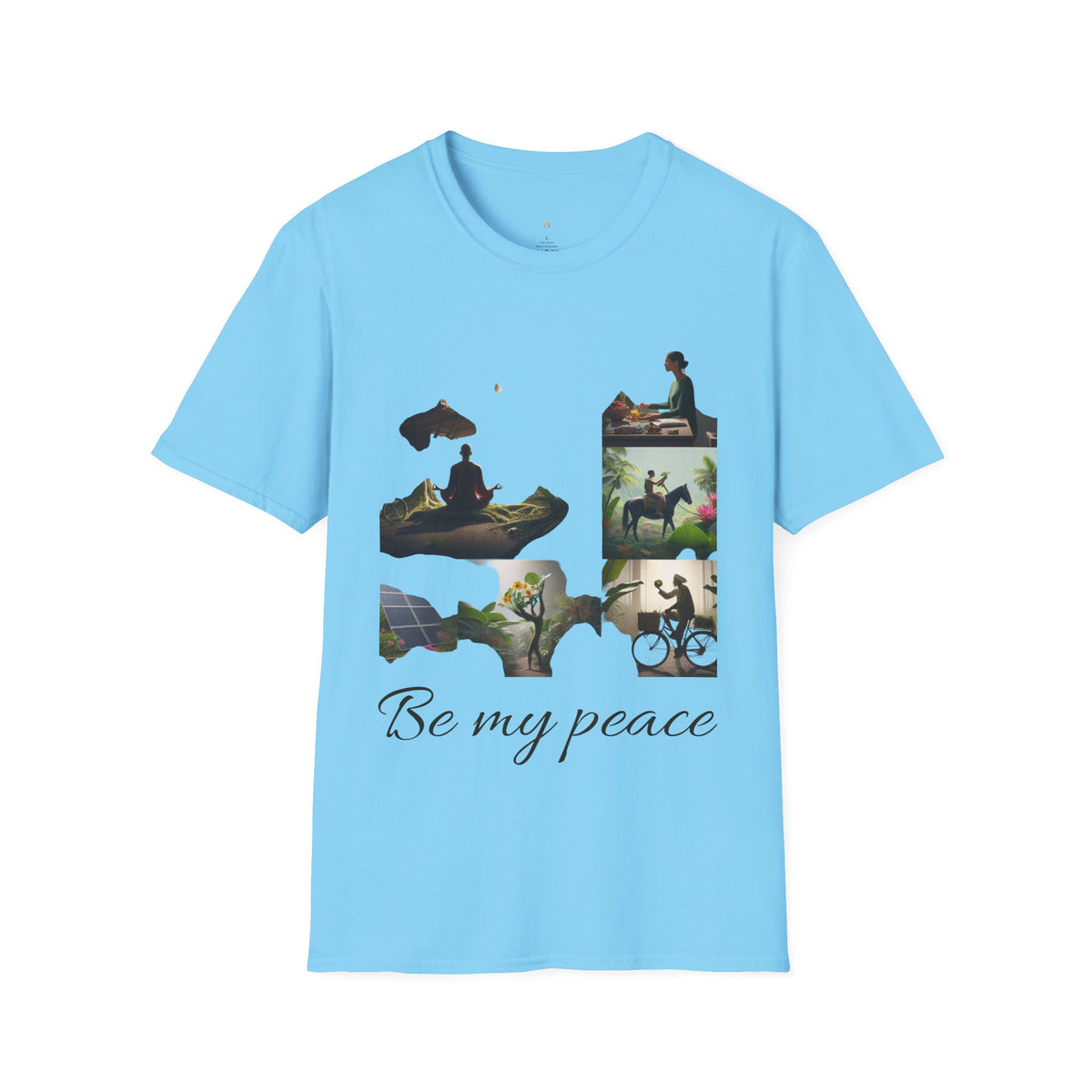 Be My Peace T-Shirt — Calming Nature & Mindfulness Graphic Tee