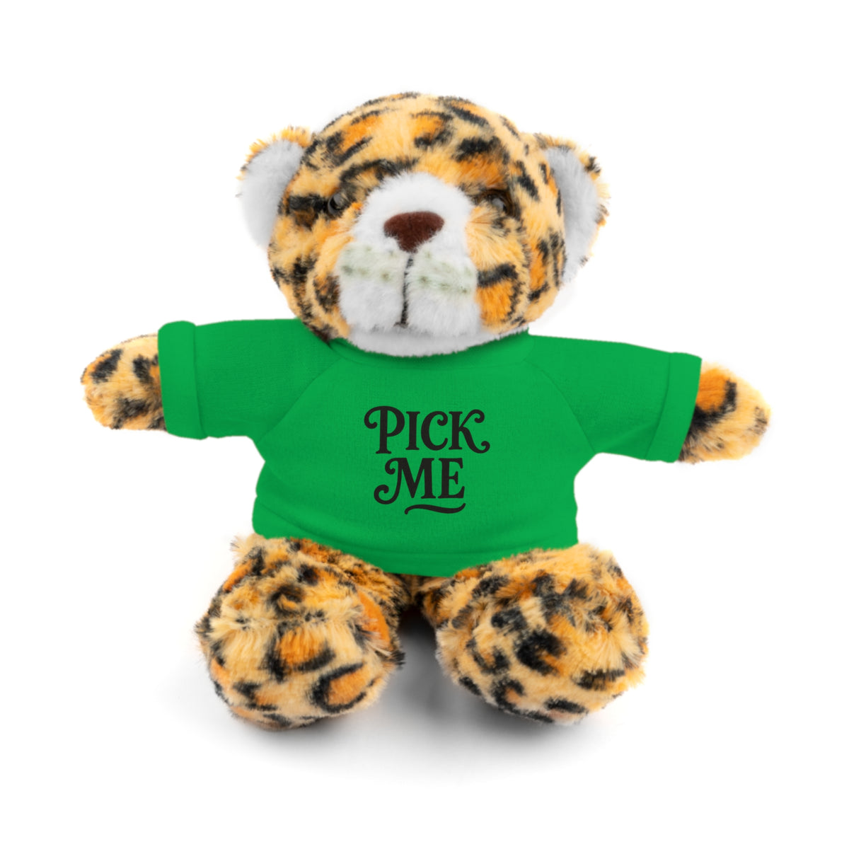 Pick Me Plush Bear with Tee — Cute Stuffed Animal Gift