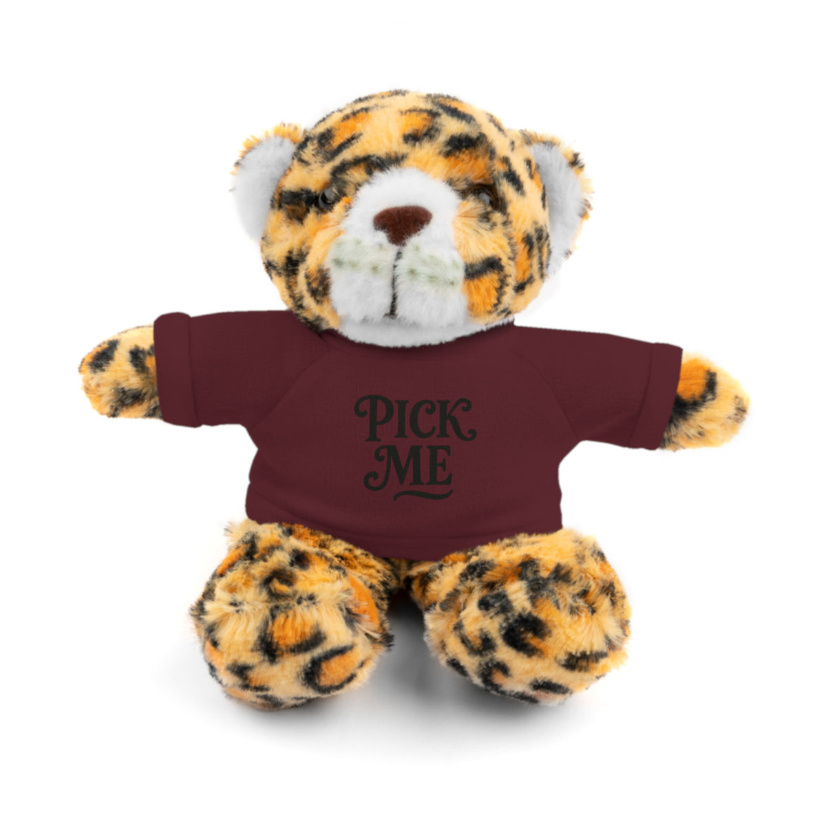 Pick Me Plush Bear with Tee — Cute Stuffed Animal Gift