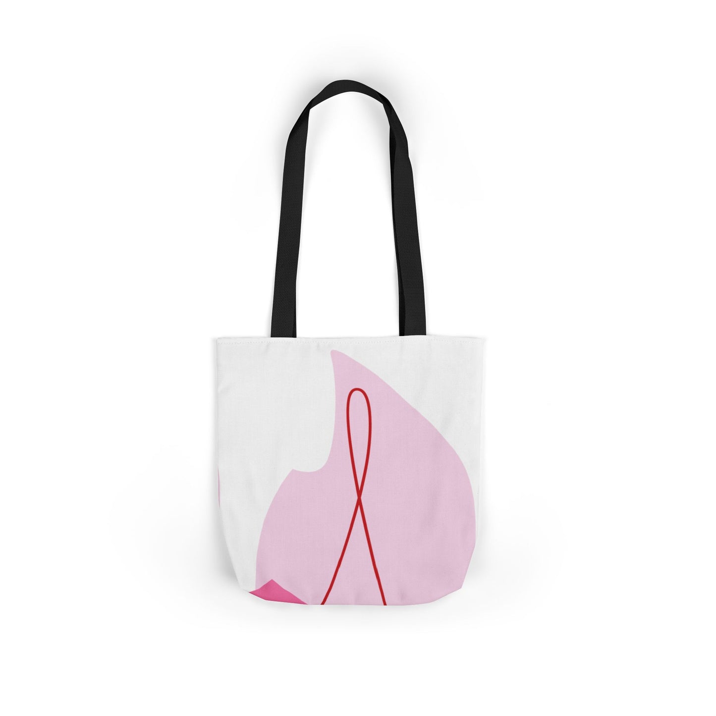 Chic Pink Canvas Tote Bag, Stylish Shopper, Eco-Friendly Gift, Beach Bag, Cute Grocery Bag, Artisan Handbag, Fashion Accessory