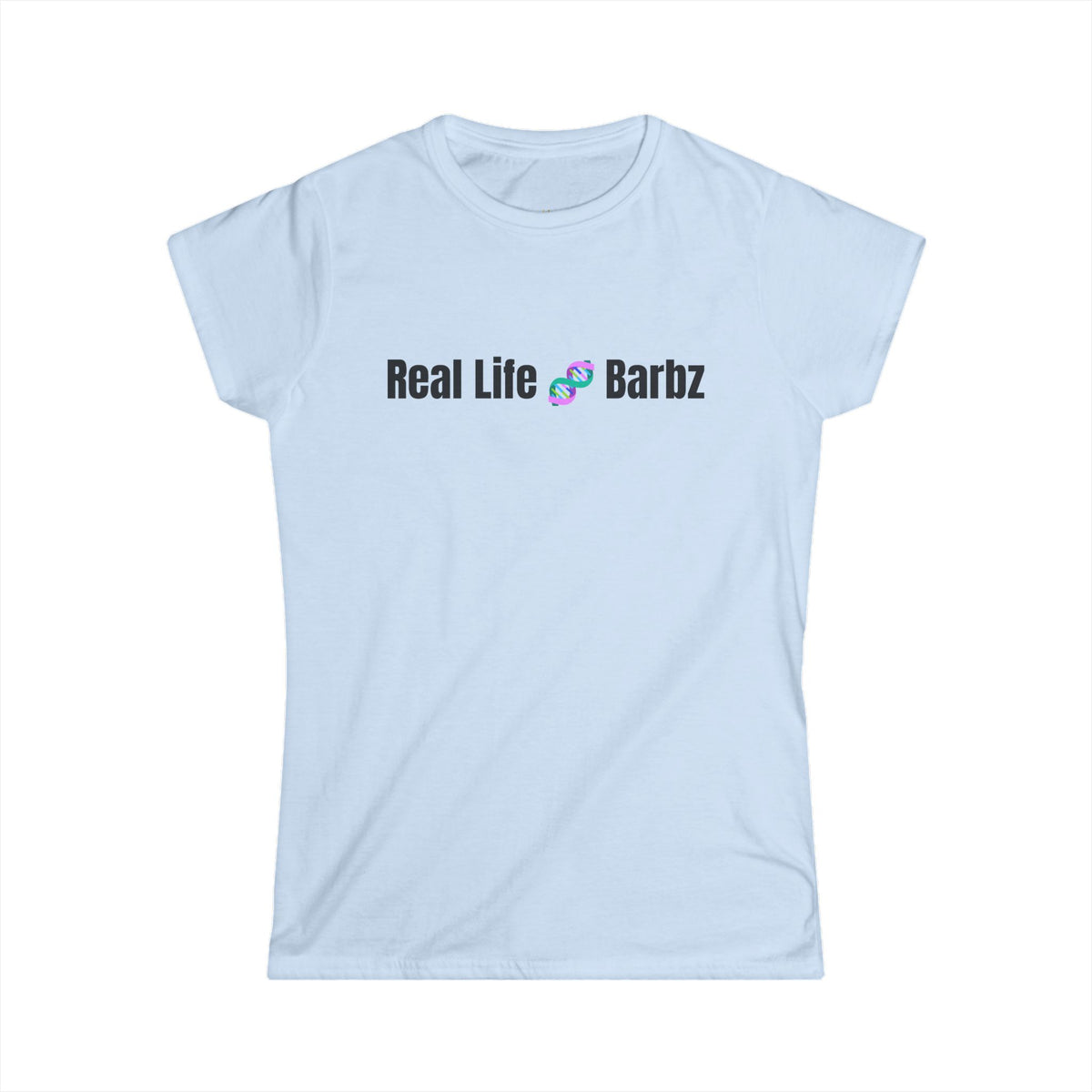 Women’s Trendy Graphic Tee, "Real Life Barbz" Shirt