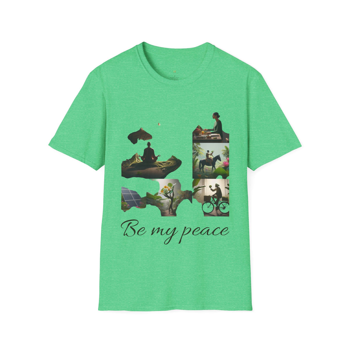 Be My Peace T-Shirt — Calming Nature & Mindfulness Graphic Tee