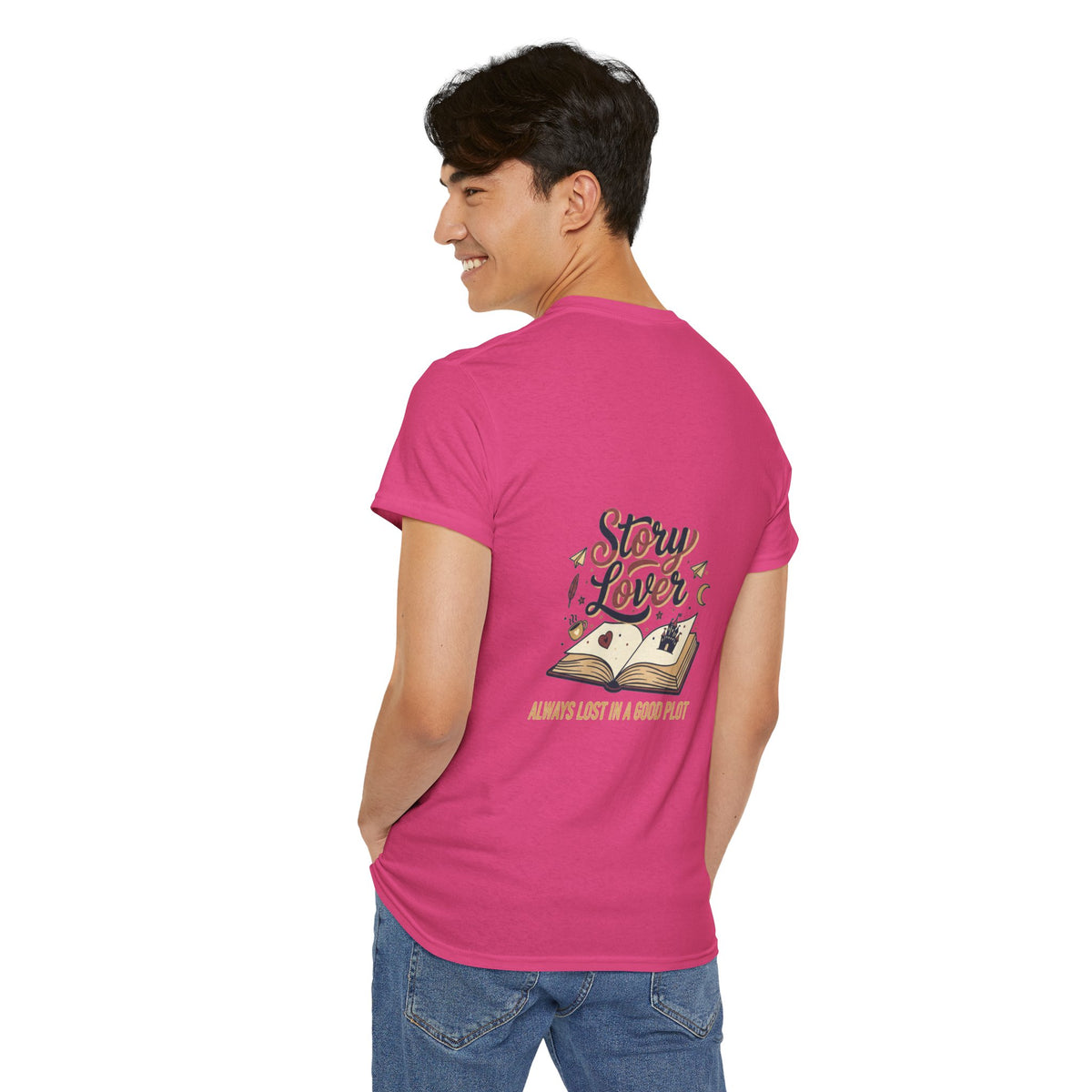 Love Story T-Shirt — 'Love Story' Floral Heart Romance Tee