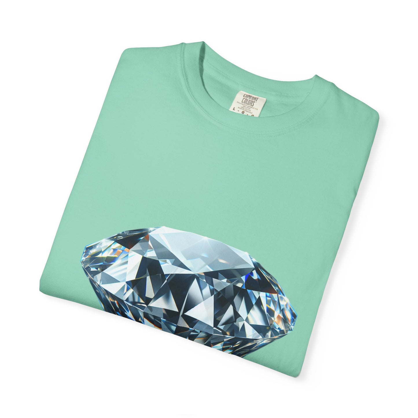 Sparkling Diamond Unisex T-Shirt, Trendy Graphic Tee for Casual Wear, Gift for Birthdays, Parties, Holidays, Fashionable Everyday Style
