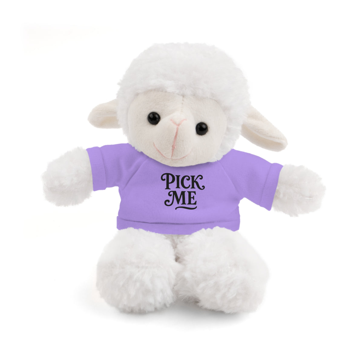 Pick Me Plush Bear with Tee — Cute Stuffed Animal Gift