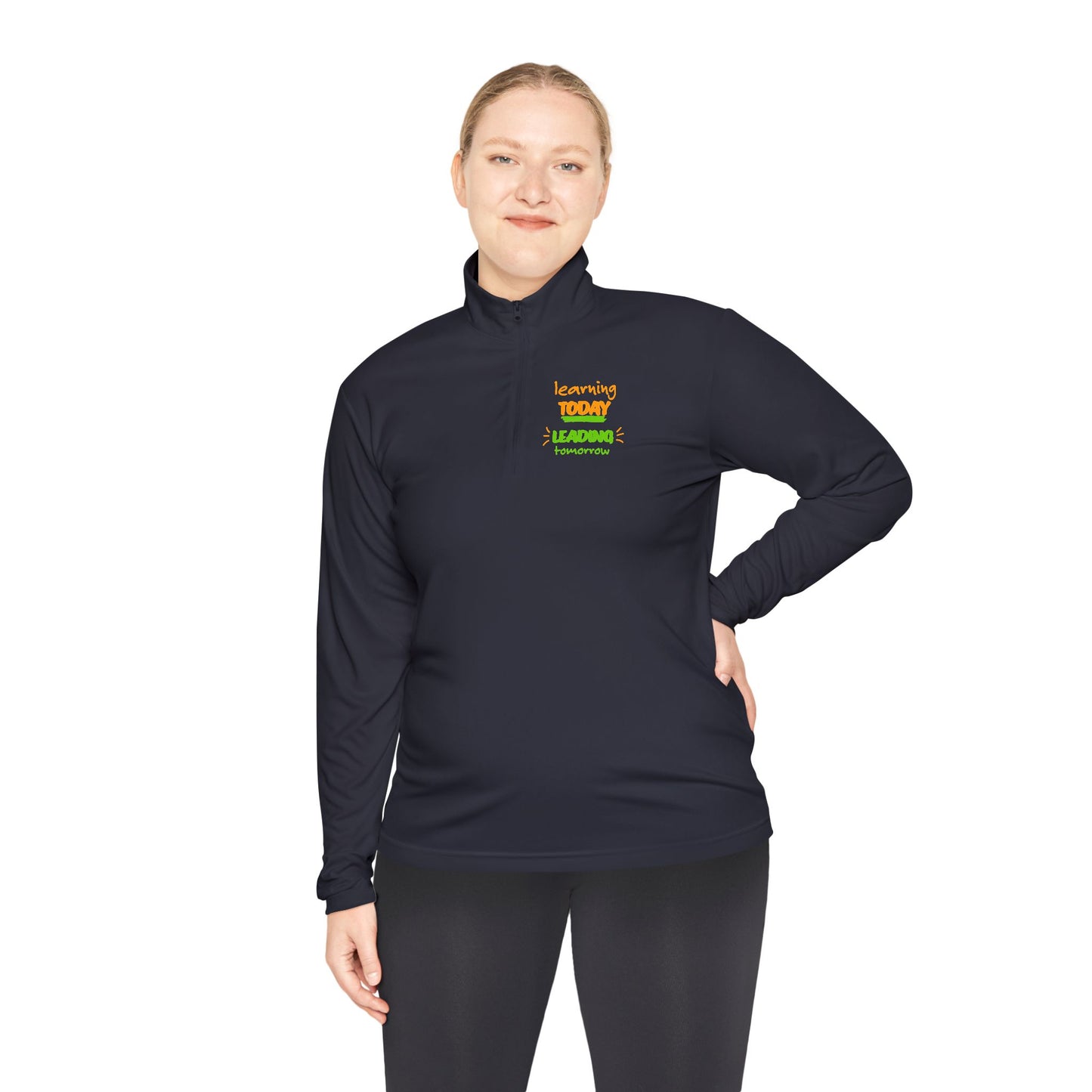 Learning Quarter-Zip Pullover for Growth, Cozy Layer for Teachers, Educational Gift, Study Apparel, Warmth for Classrooms, Perfect for [...]