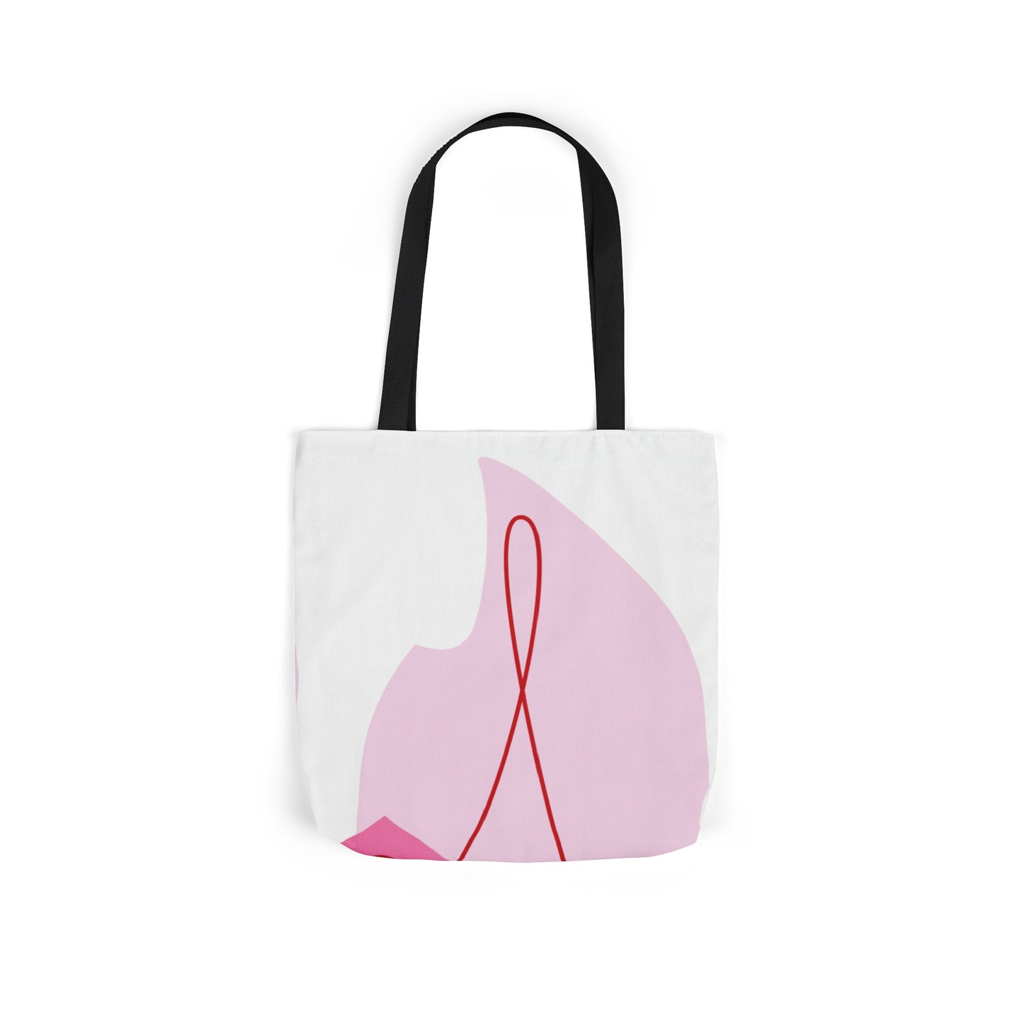 Chic Pink Canvas Tote Bag, Stylish Shopper, Eco-Friendly Gift, Beach Bag, Cute Grocery Bag, Artisan Handbag, Fashion Accessory