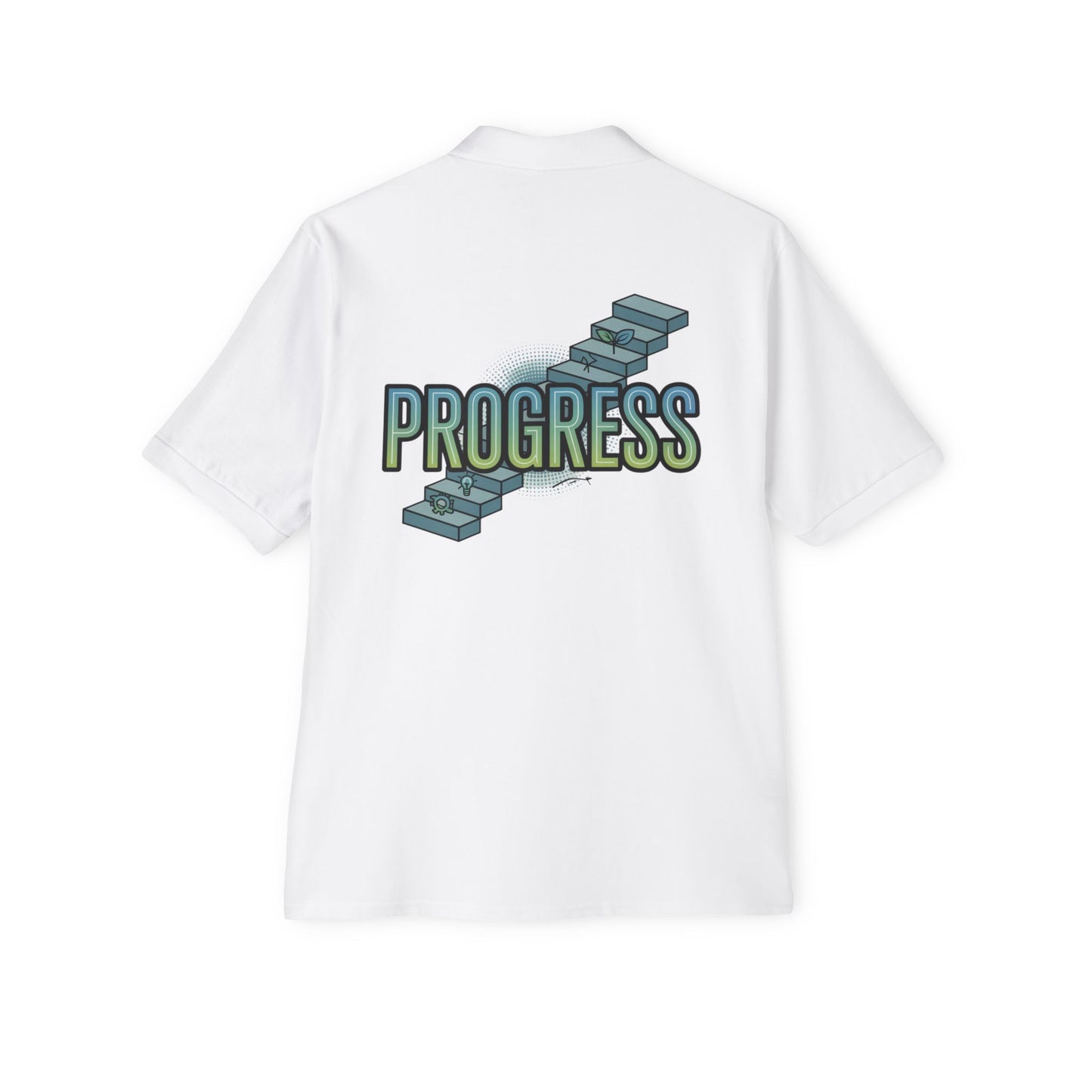 Men's Piqué Polo Shirt - Progress Theme Casual Wear