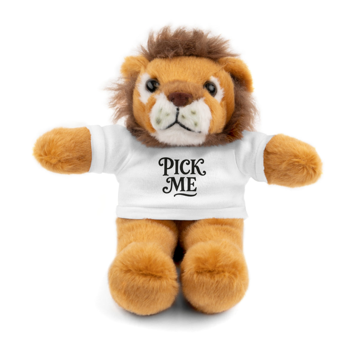 Pick Me Plush Bear with Tee — Cute Stuffed Animal Gift