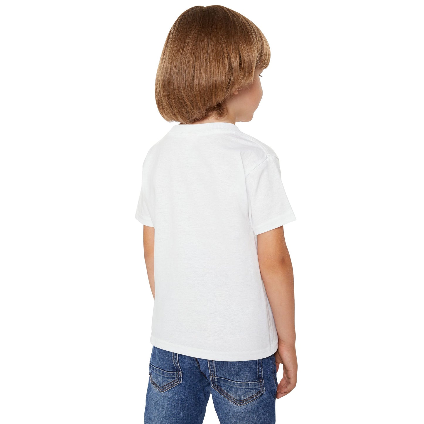 Cute Dolphin Toddler T-shirt, Eco-Friendly Kidswear
