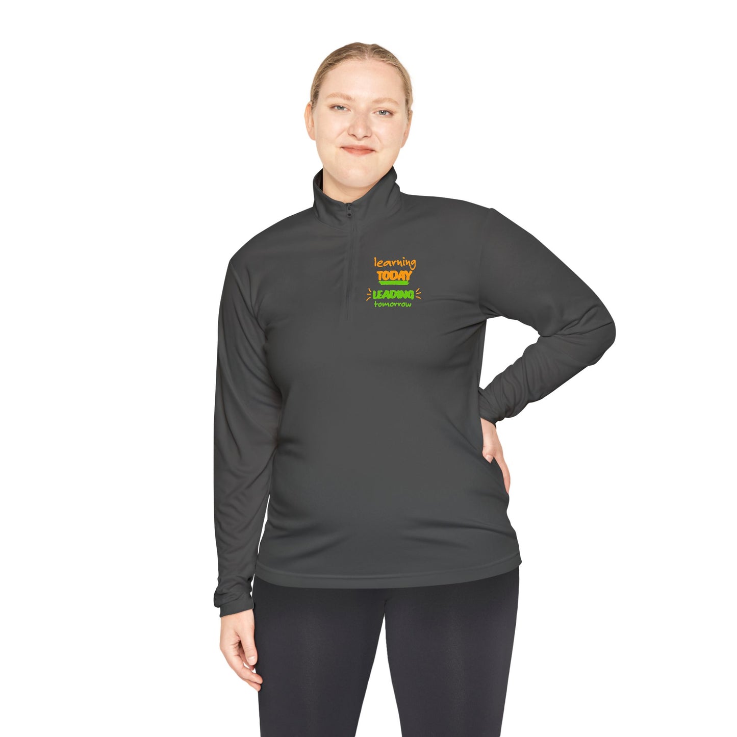 Learning Quarter-Zip Pullover for Growth, Cozy Layer for Teachers, Educational Gift, Study Apparel, Warmth for Classrooms, Perfect for [...]