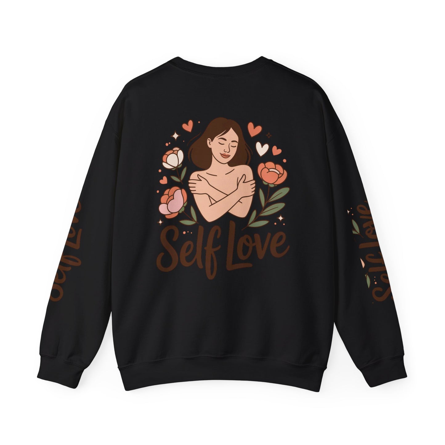 Self Love Crewneck Sweatshirt - Choose Joy & Embrace Yourself