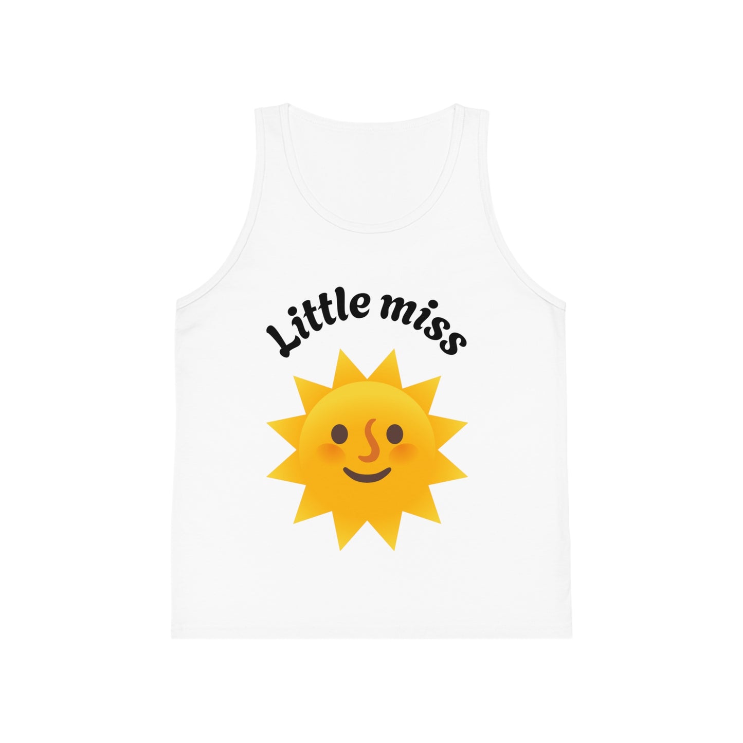 Sunny Days Kid's Jersey Tank Top, Little Miss Sunshine Graphic