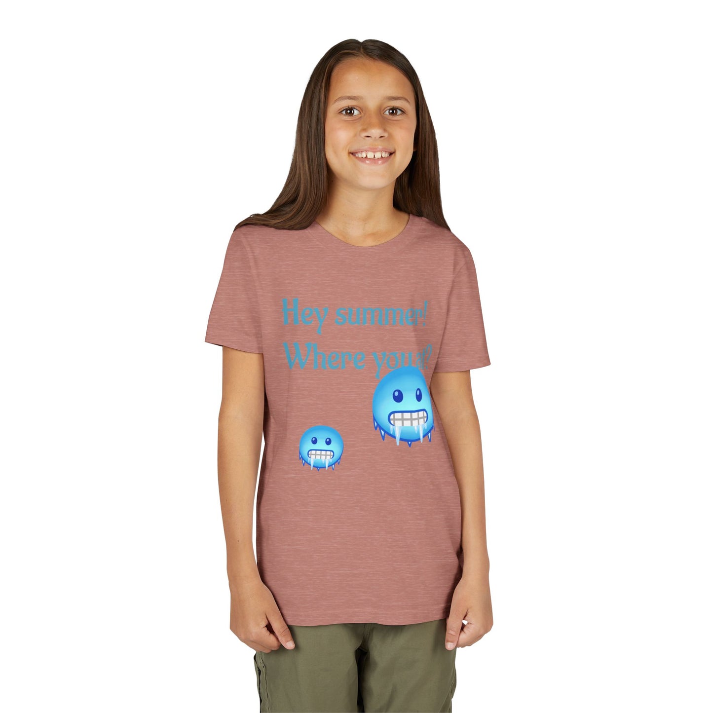 Youth Summer Vibe Tee, Kids Beach Tee