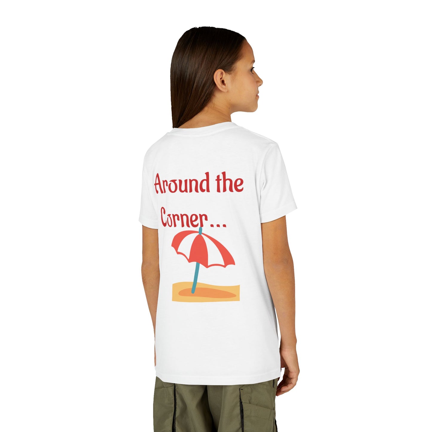 Youth Summer Vibe Tee, Kids Beach Tee