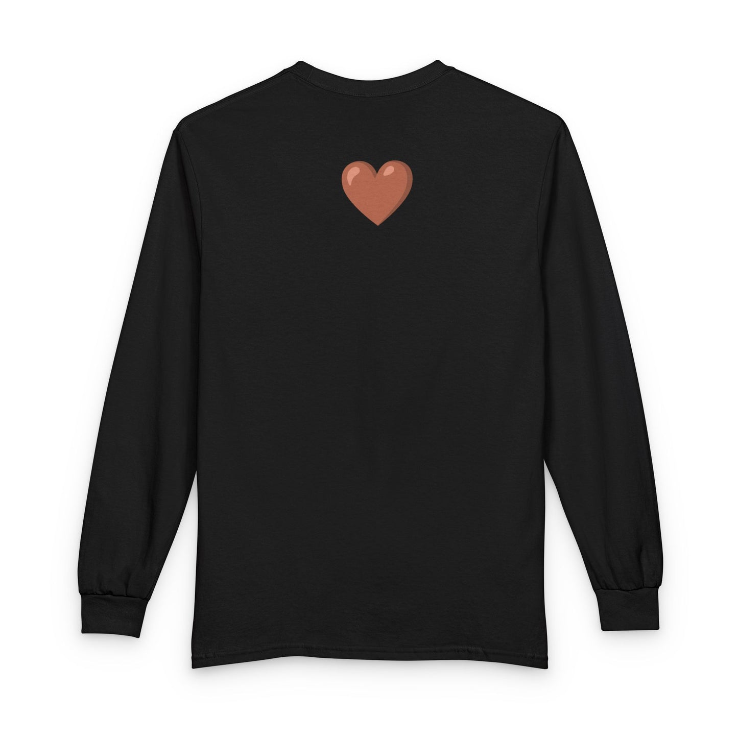 Choose Peace Long Sleeve Tee — Heart Back Graphic