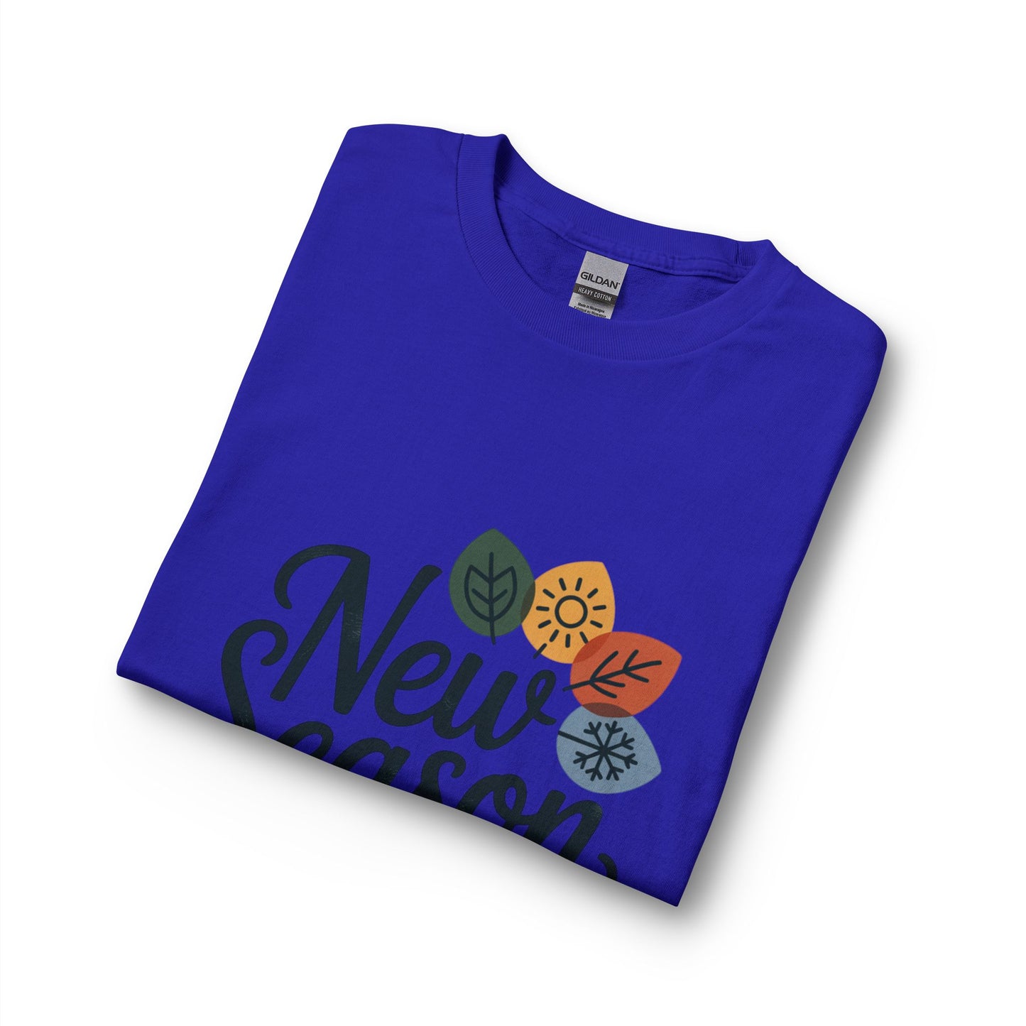 New Season Long Sleeve Tee — “A Season to Begin With” Floral Fall Shirt