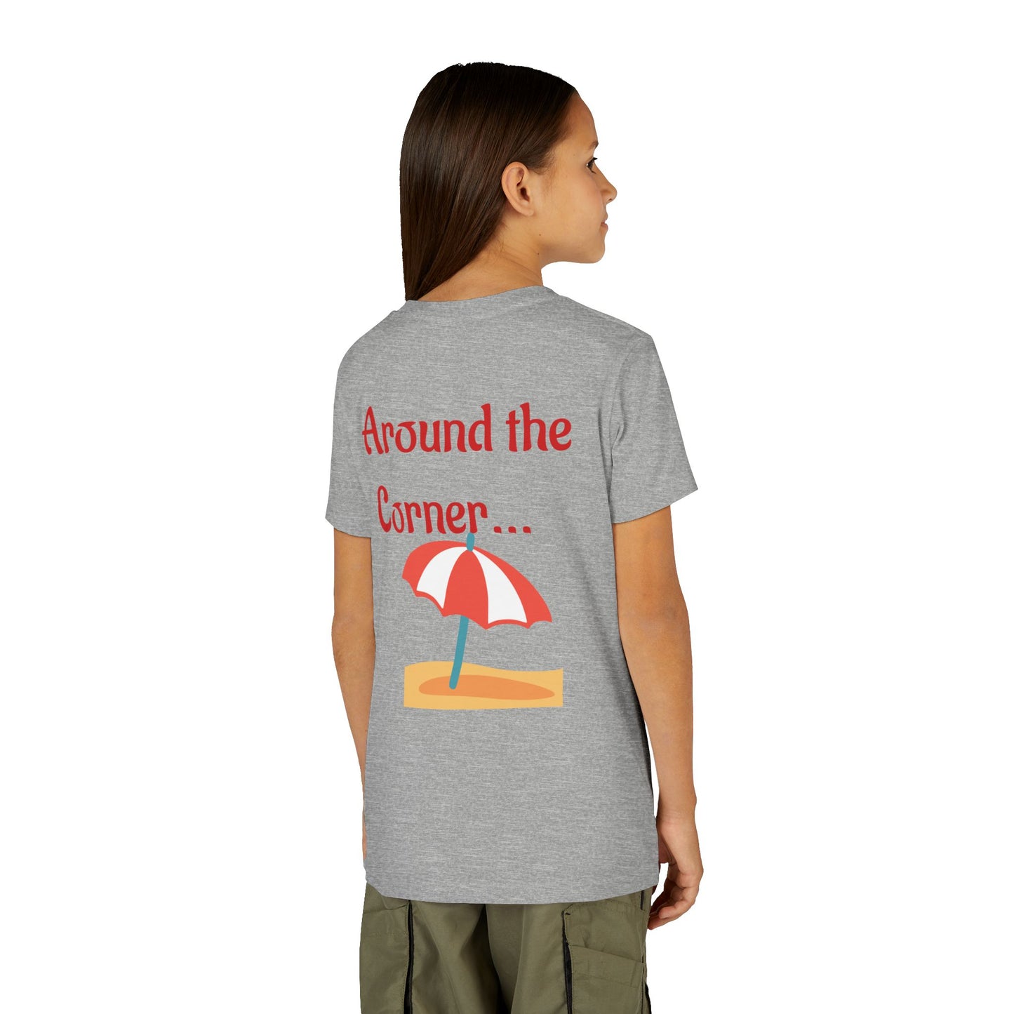 Youth Summer Vibe Tee, Kids Beach Tee